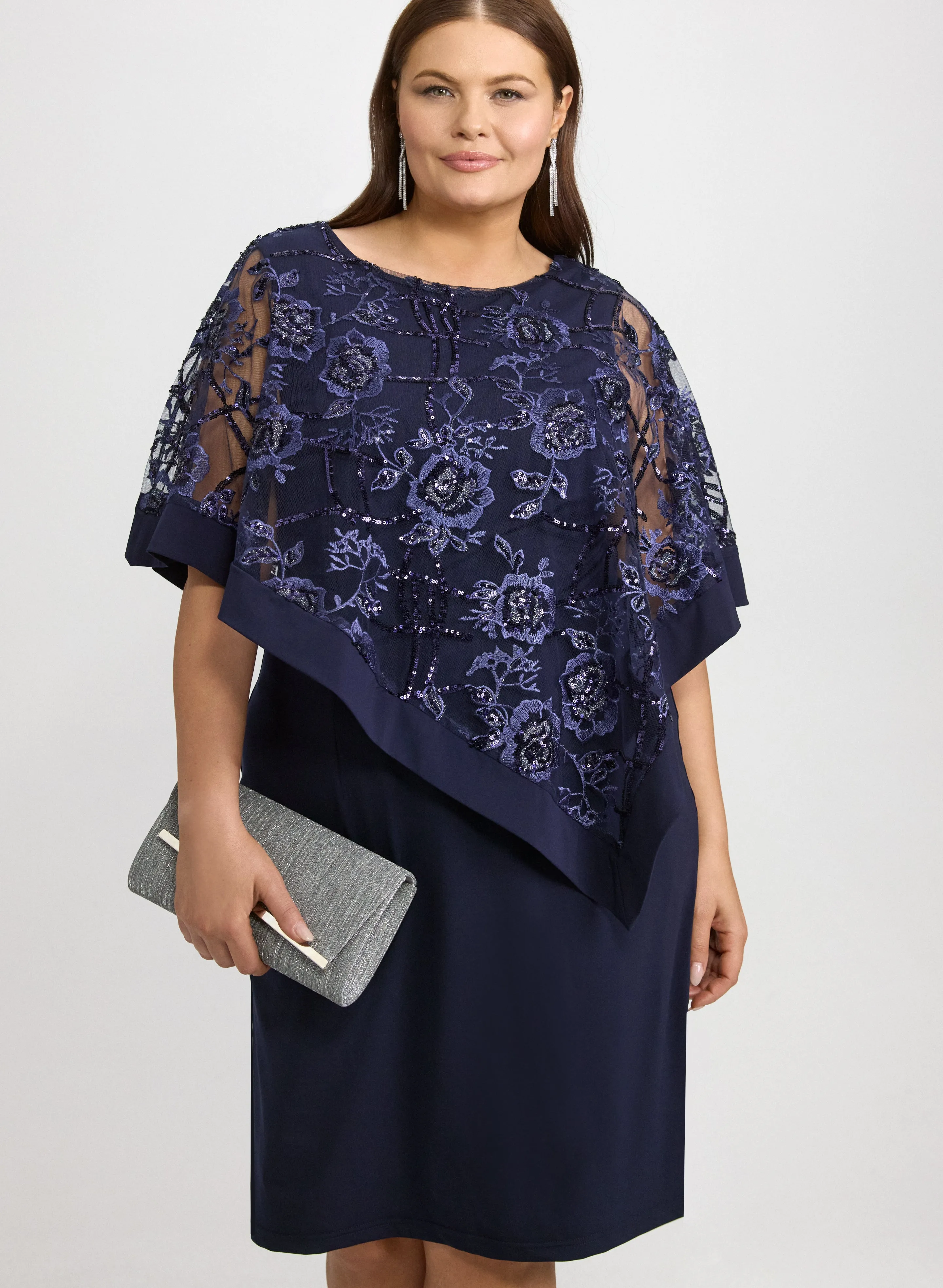 Floral Capelet Dress sold by Laura product image thumbnail 4