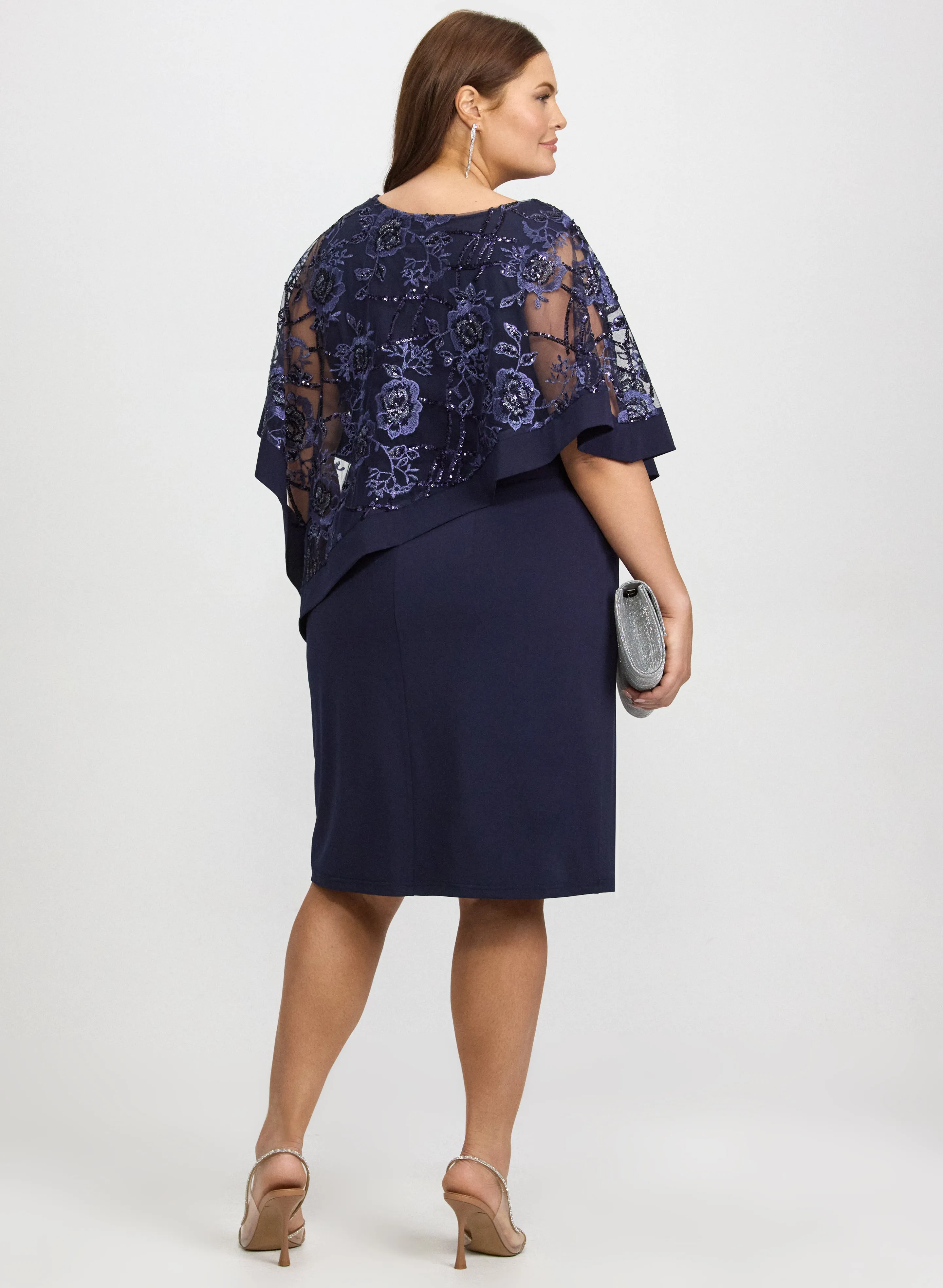 Floral Capelet Dress sold by Laura product image thumbnail 3
