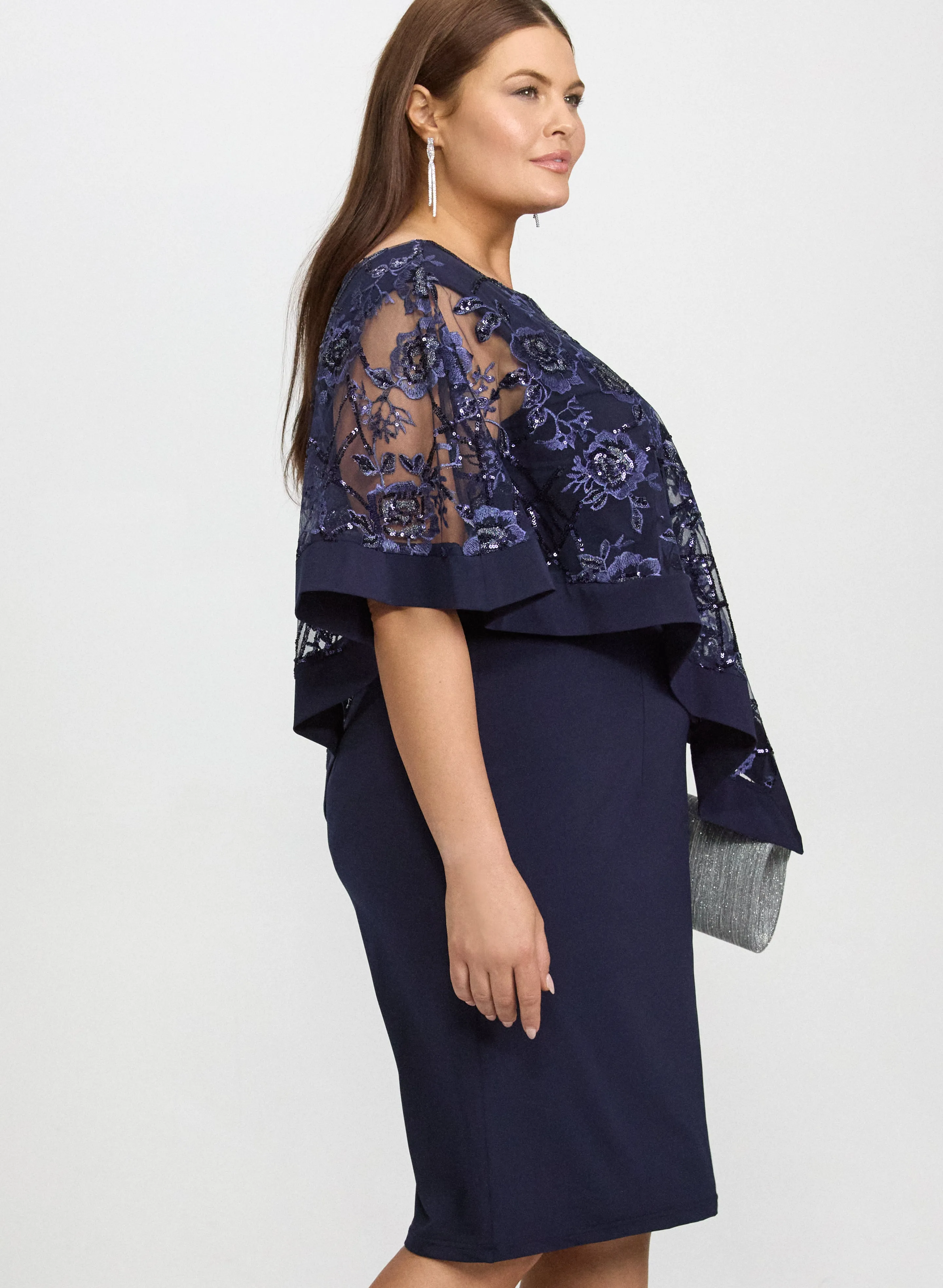 Floral Capelet Dress sold by Laura product image thumbnail 2