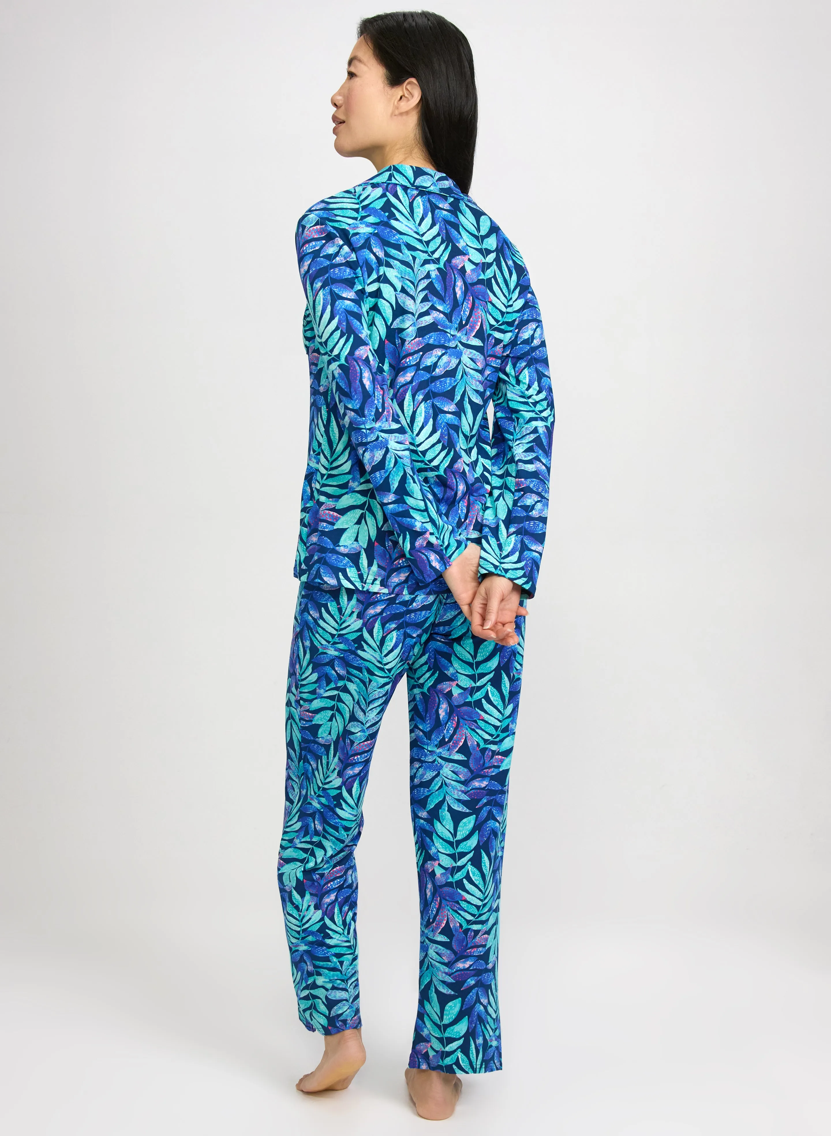 Simon Chang - Palm Print Pyjama Set sold by Laura product image thumbnail 3