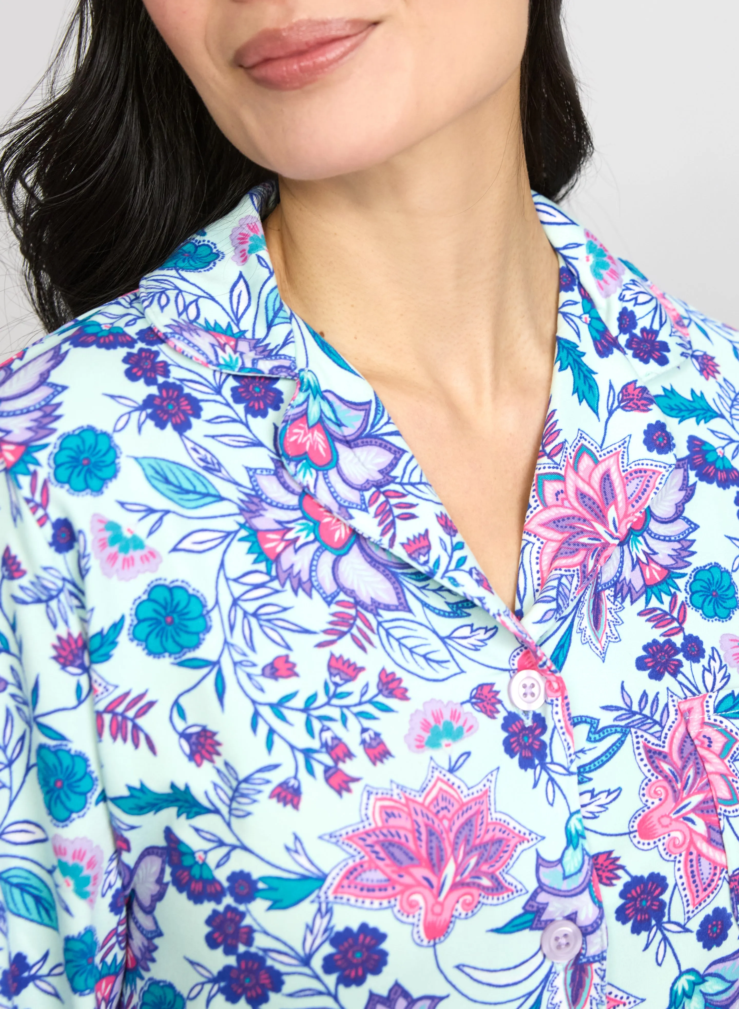 Simon Chang - Floral Print Pyjama Set sold by Laura product image thumbnail 5