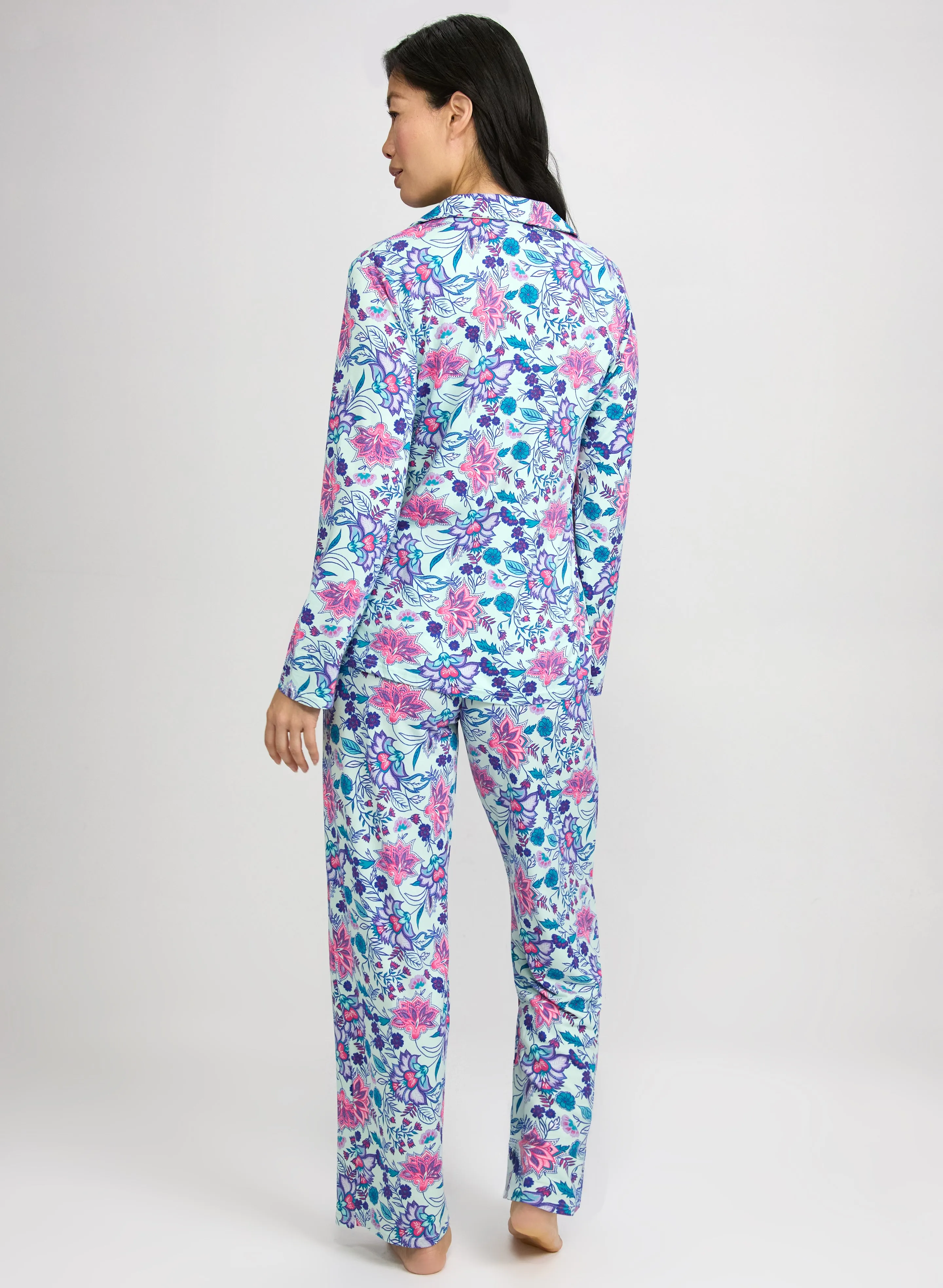 Simon Chang - Floral Print Pyjama Set sold by Laura product image thumbnail 3