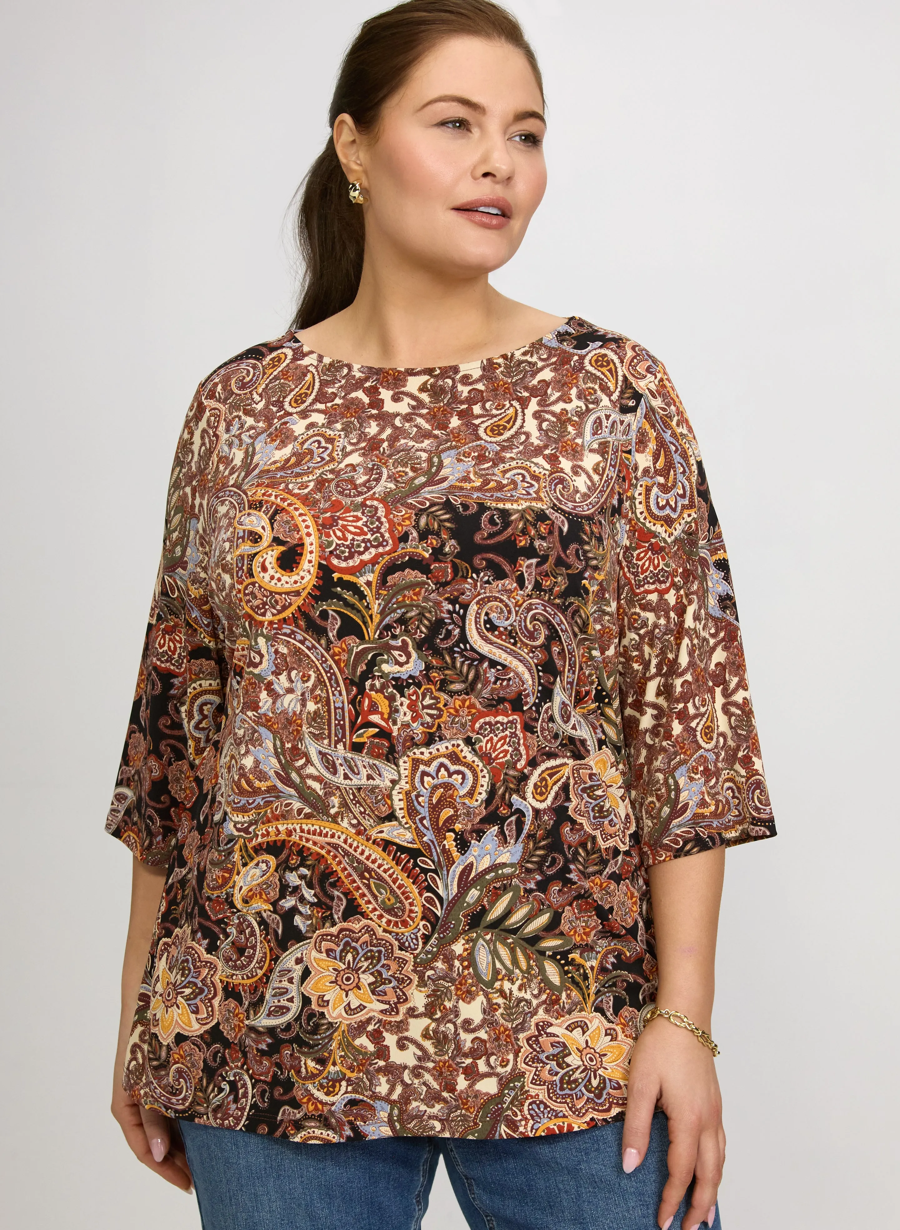 Paisley Print Top sold by Laura
