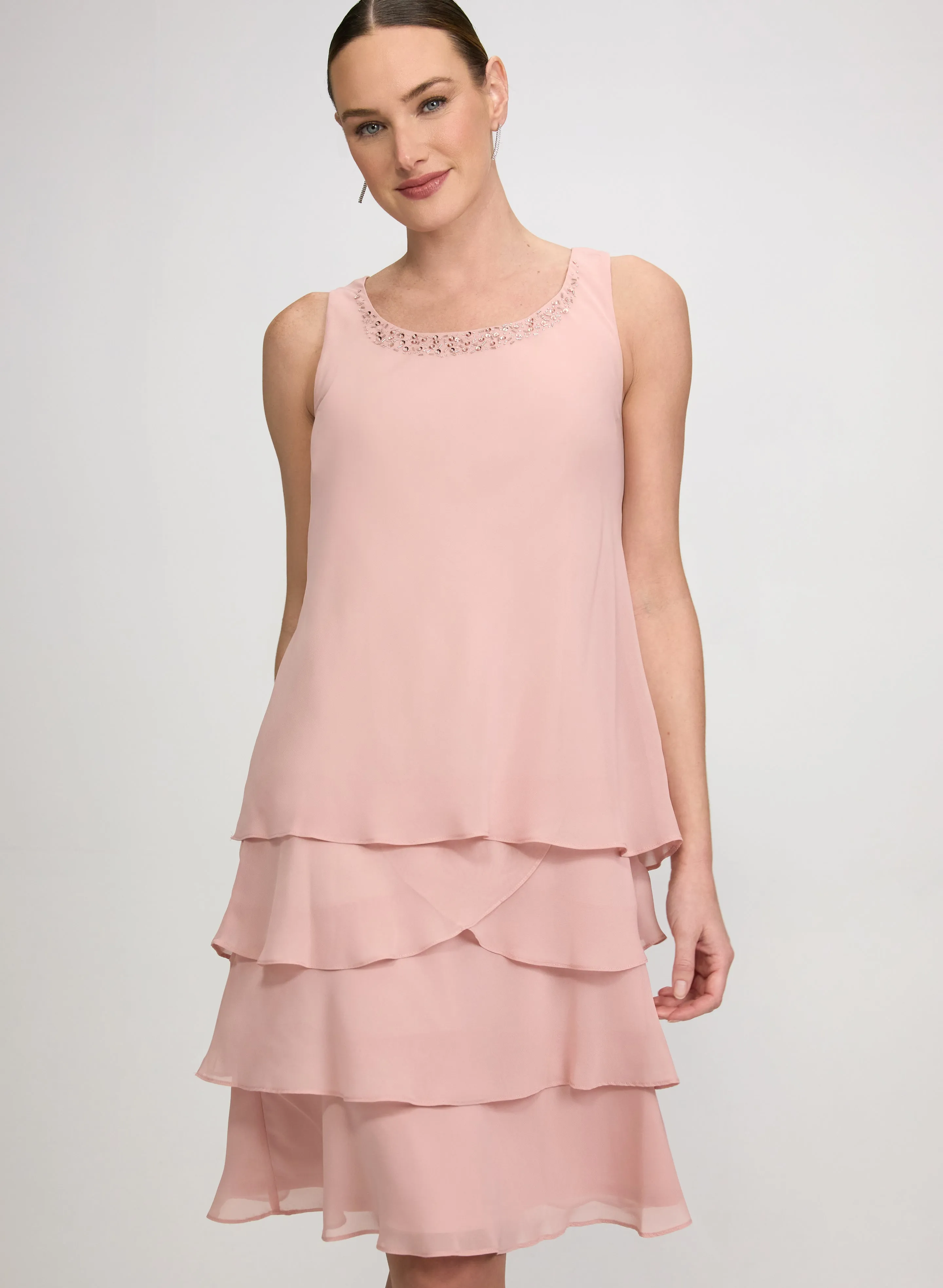 Embellished Jacket & Tiered Dress Set sold by Laura product image thumbnail 2