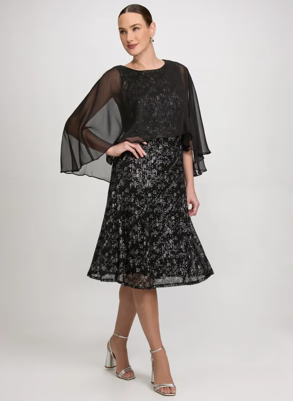 Floral Sequin Dress sold by Laura