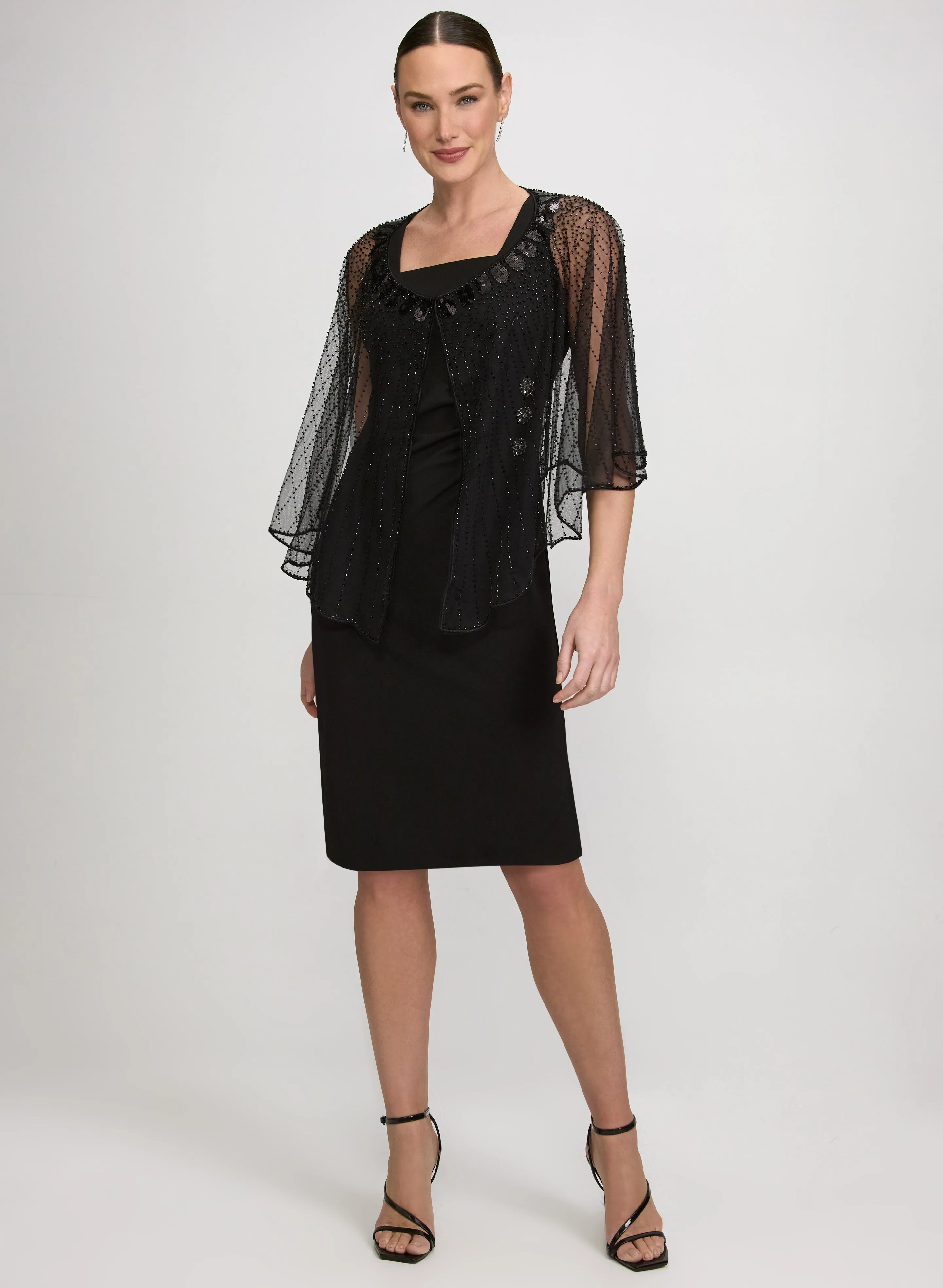 Beaded Stripe Shawl sold by Laura product image thumbnail 5