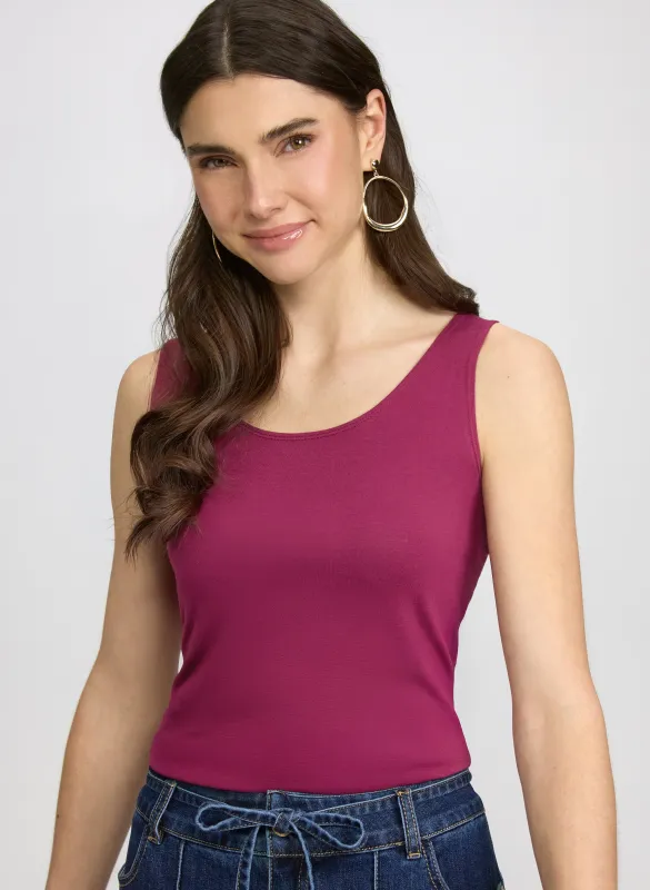 Scoop Neck Tank Top sold by Laura