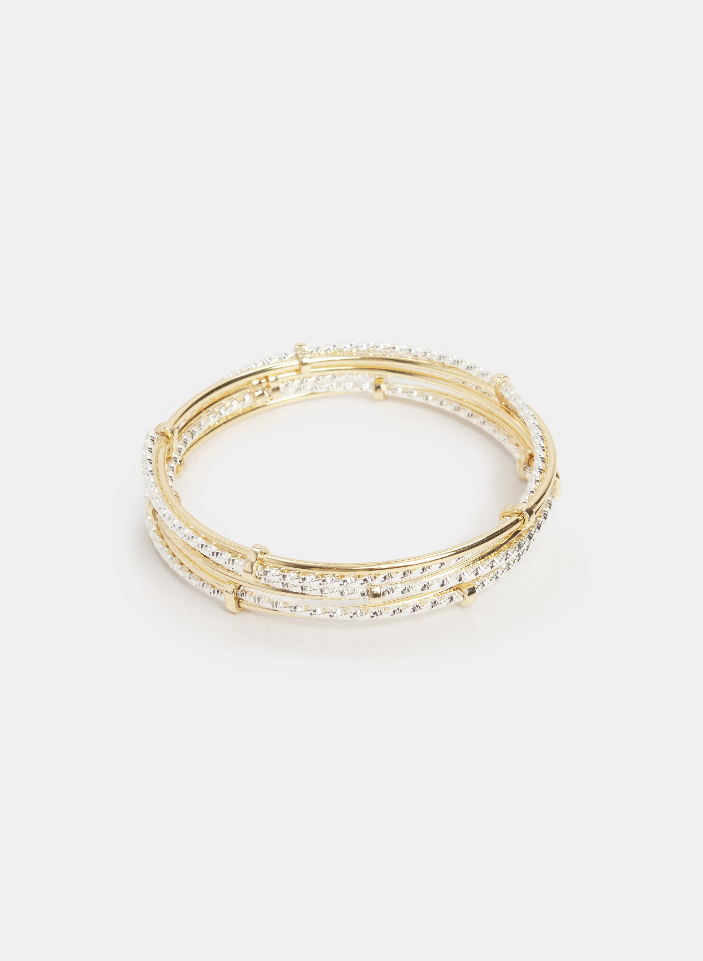 Three-Row Bangle Bracelet sold by Laura