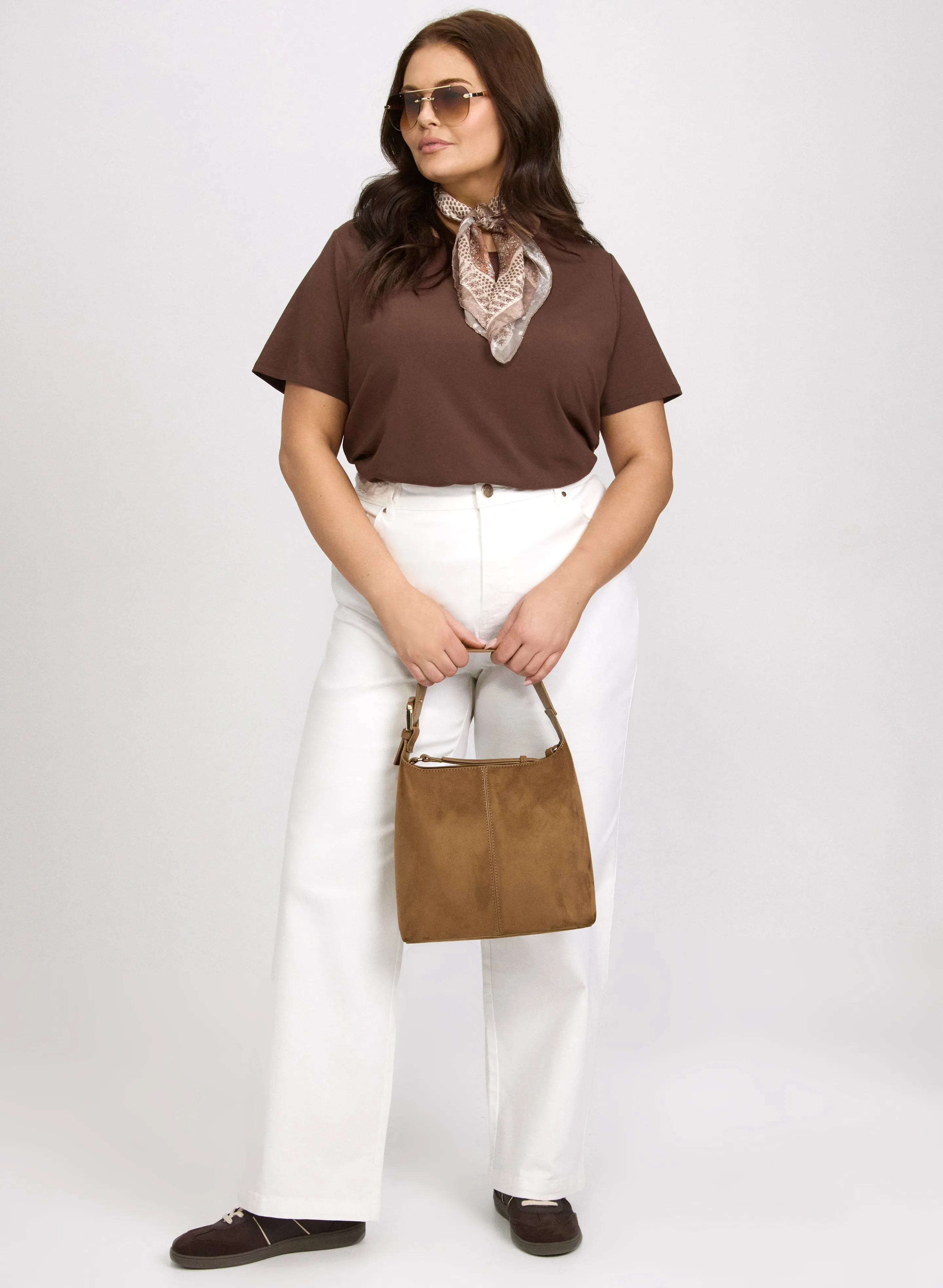 Cotton-Blend T-Shirt sold by Laura product image thumbnail 3