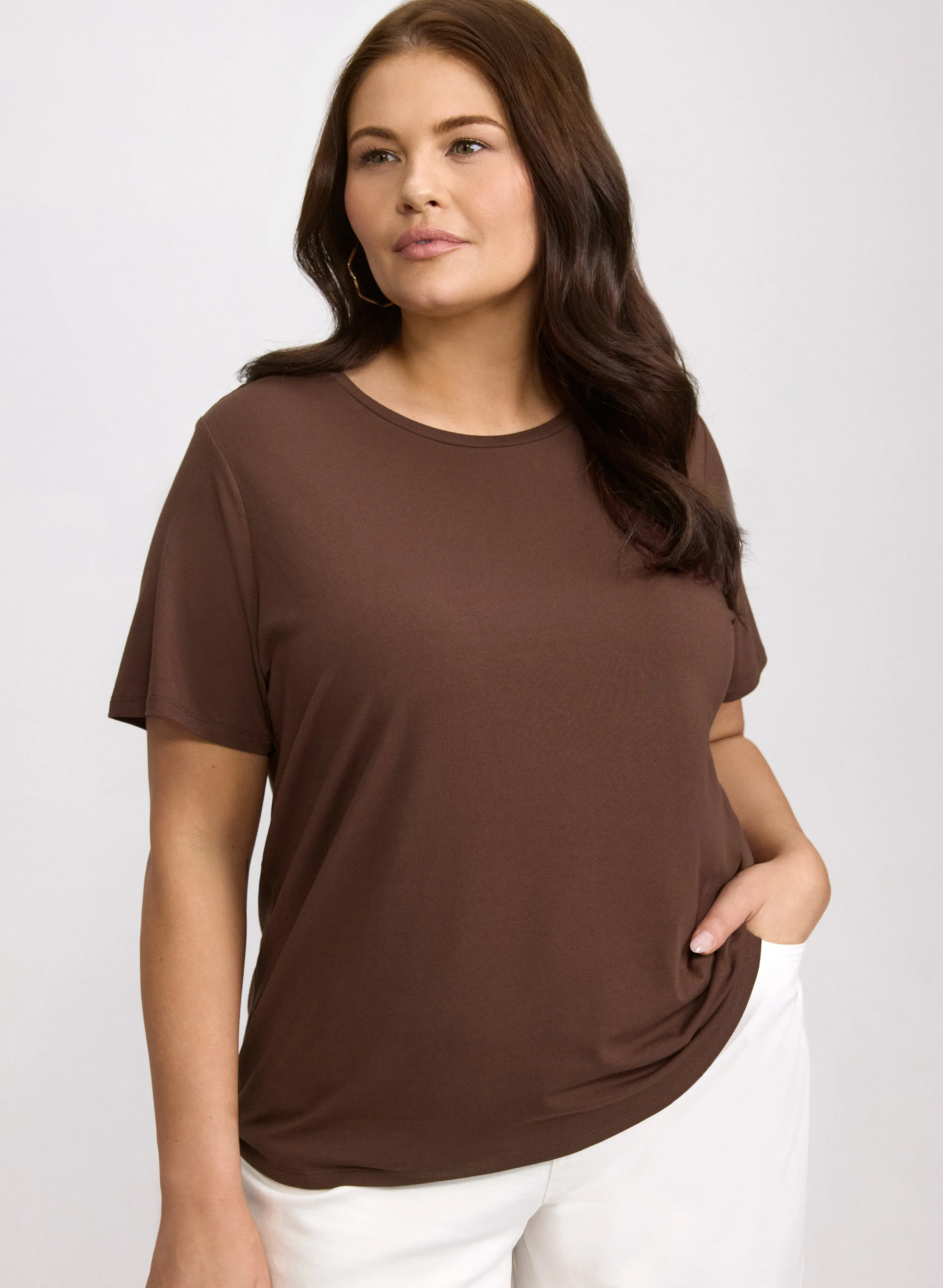 Cotton-Blend T-Shirt sold by Laura product image thumbnail 2