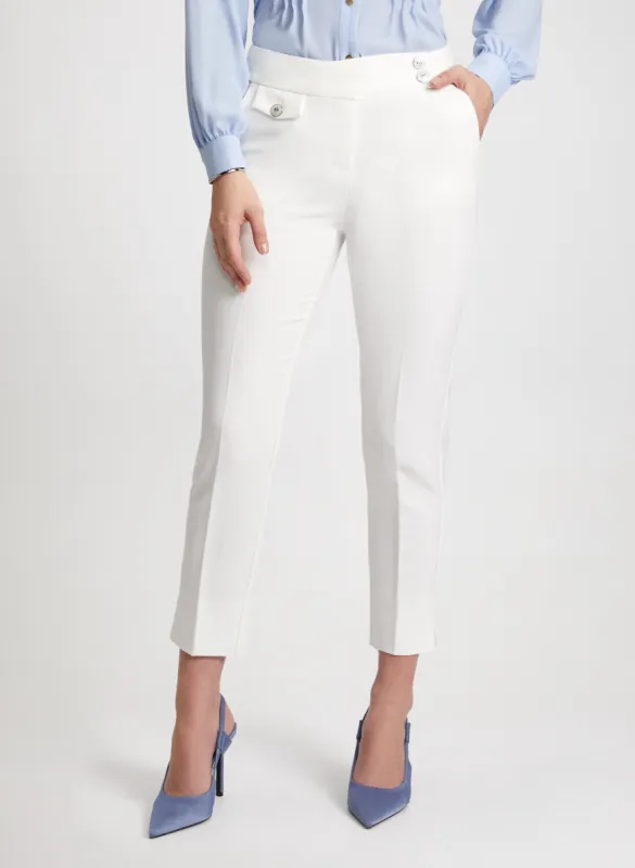 City Fit Slim Leg Ankle Pant sold by Laura