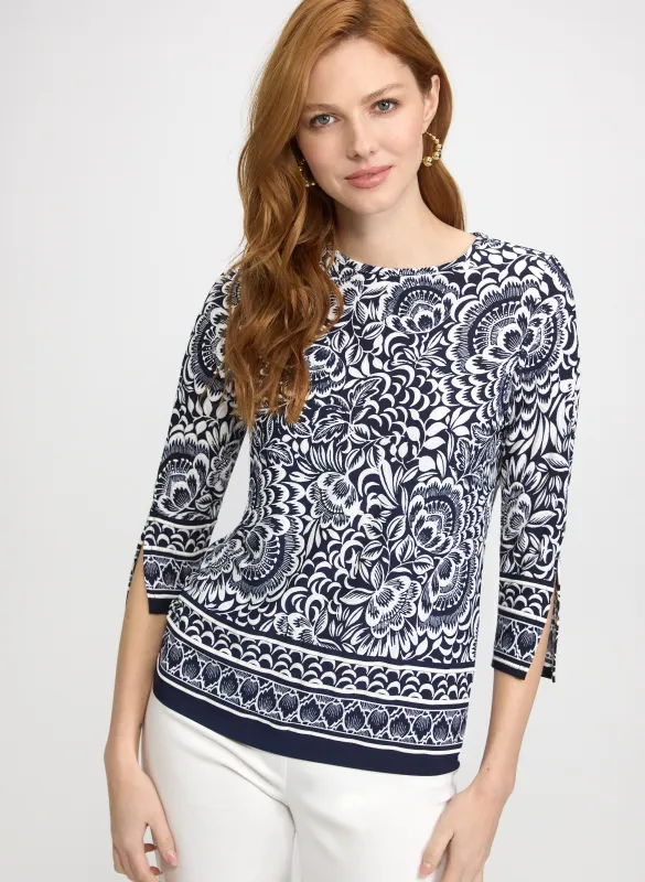 Floral Paisley Top sold by Laura