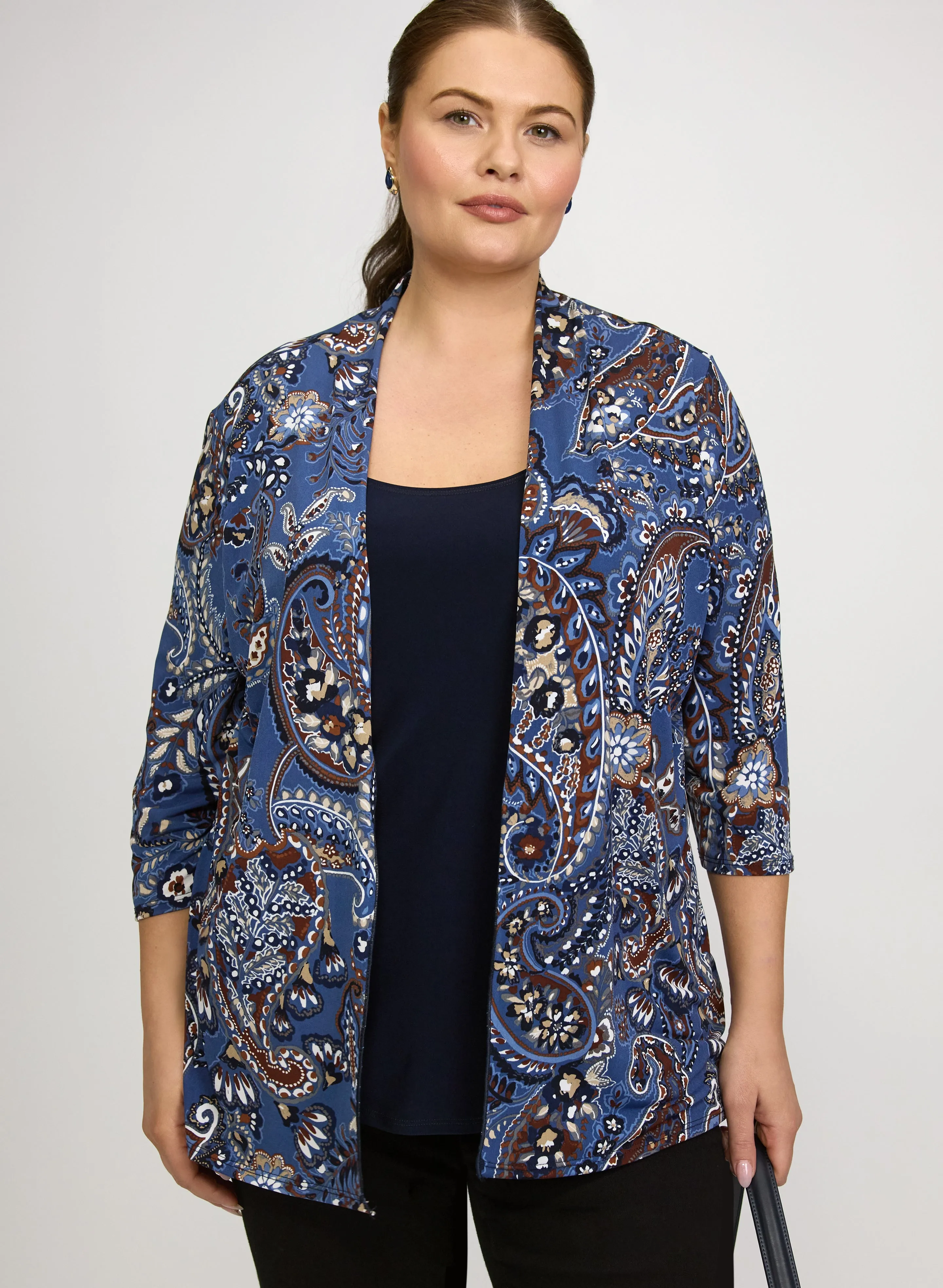 Paisley Illusion Layered Top sold by Laura