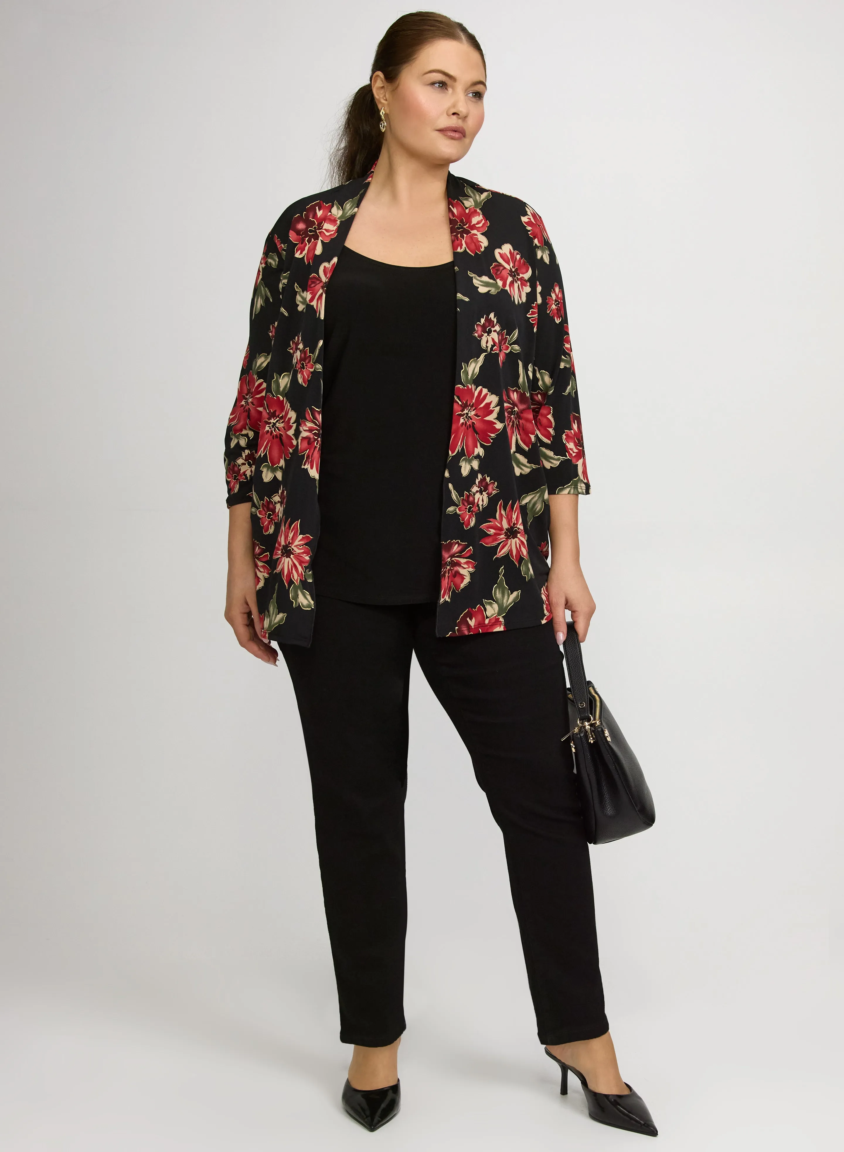Floral Illusion Layered Top sold by Laura product image thumbnail 3