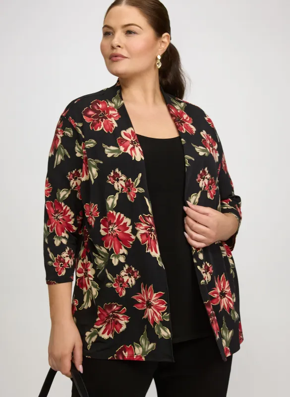 Floral Illusion Layered Top made by Laura