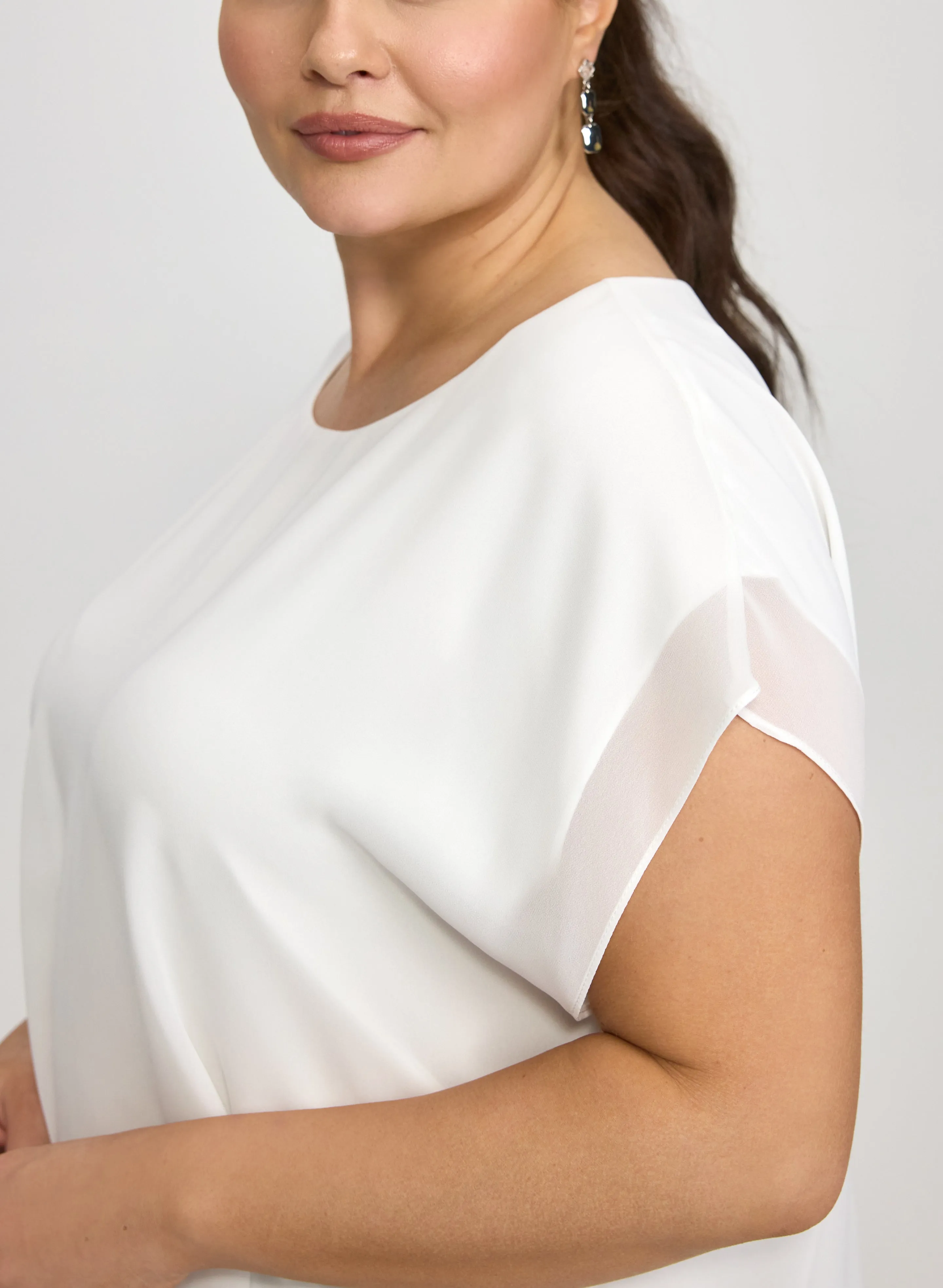 Joseph Ribkoff - Layered Chiffon Blouse sold by Laura product image thumbnail 2