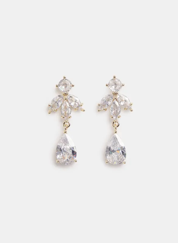 Crystal Drop Earrings made by Laura