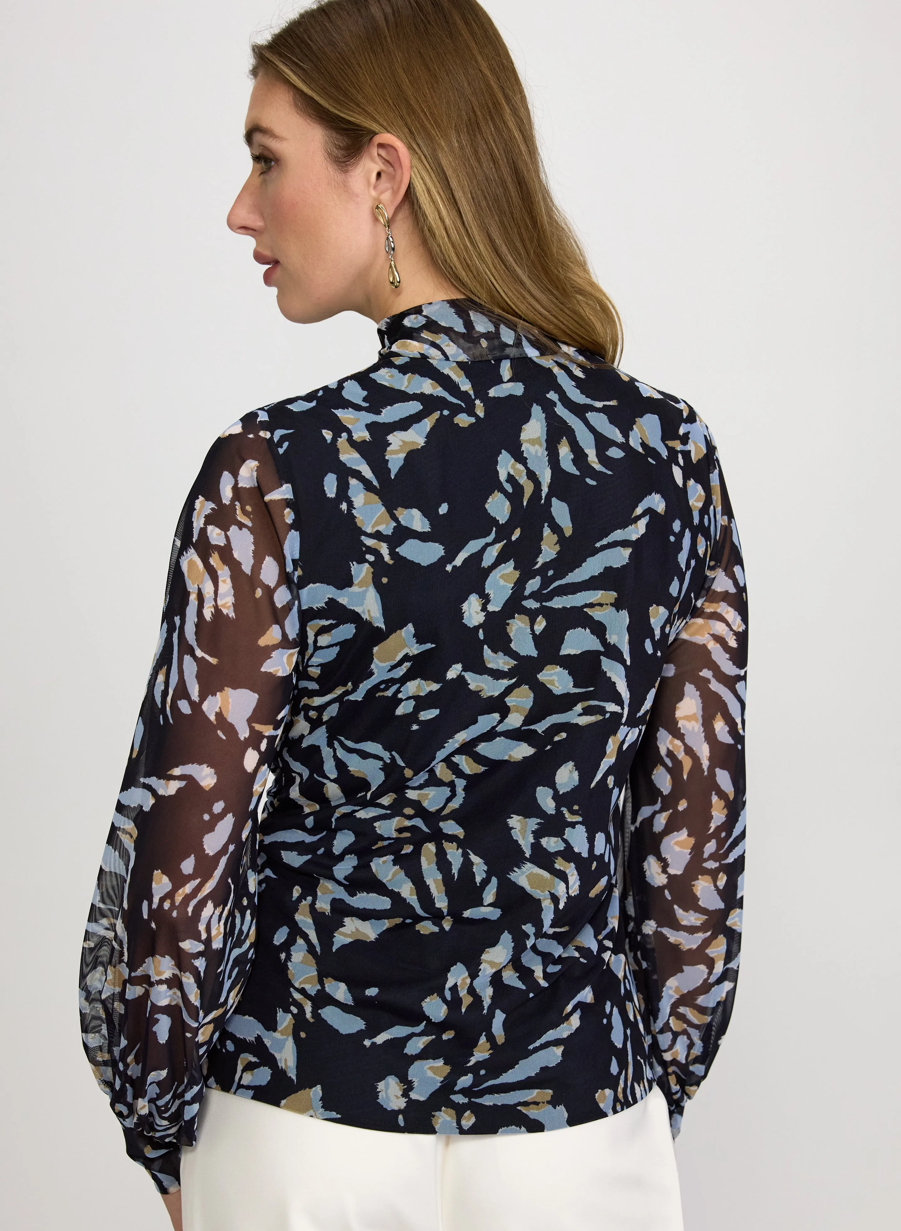 Abstract Animal Print Top sold by Laura product image thumbnail 4