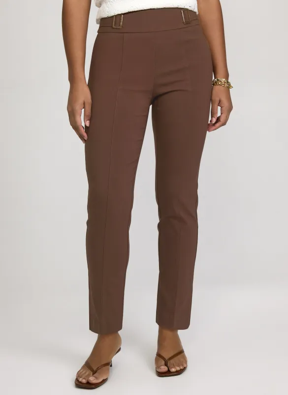 Sofia Slim-Leg Pants sold by Laura