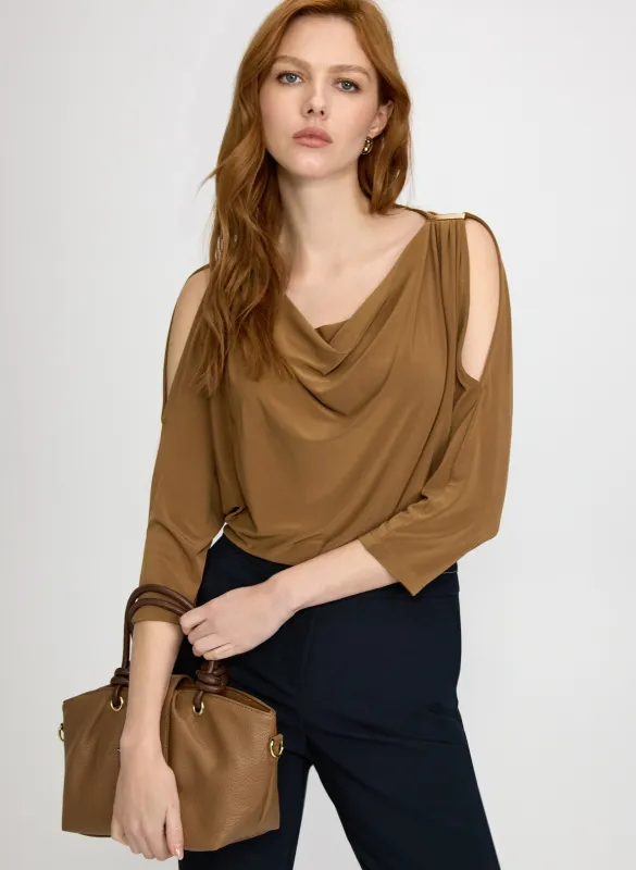 Cutout Dolman Sleeve Top sold by Laura