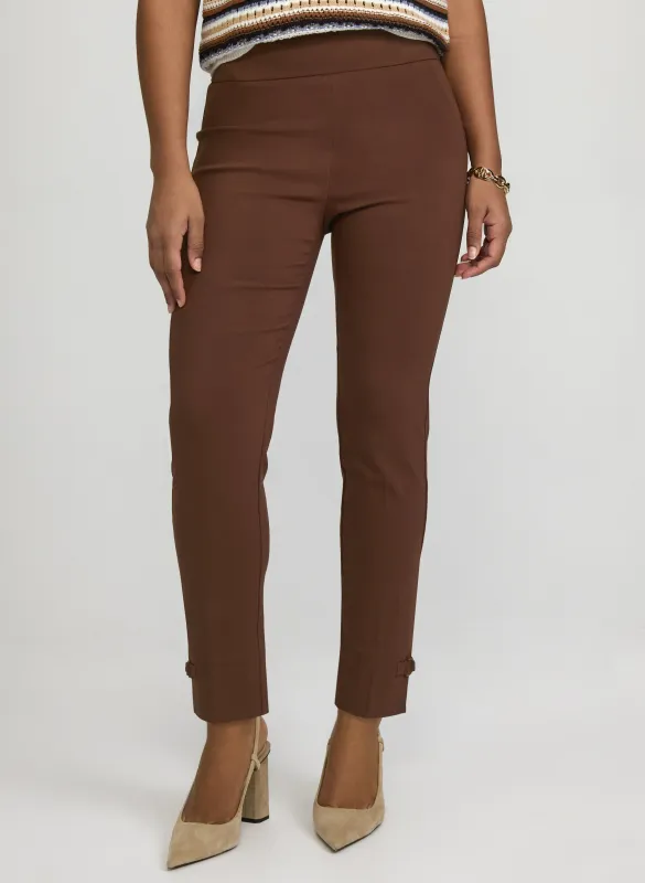 Sofia Slim-Leg Pants sold by Laura