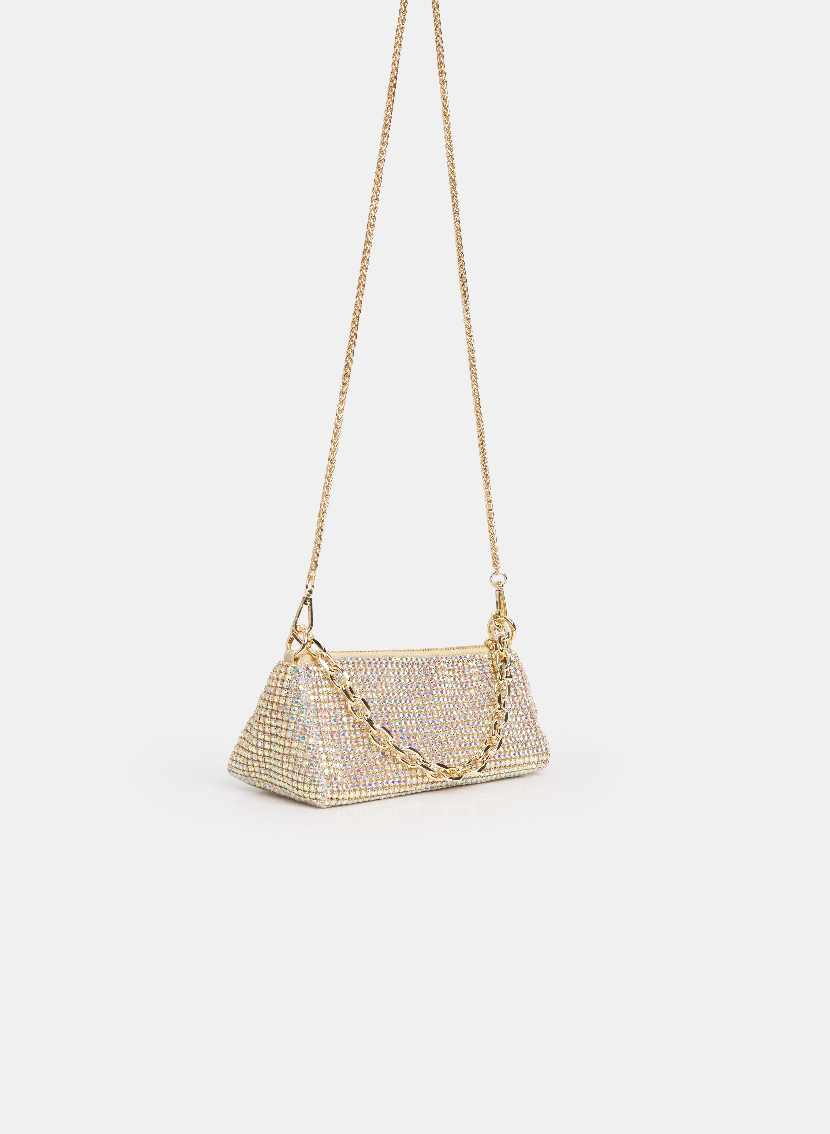 Rhinestone Mesh Evening Bag sold by Laura product image thumbnail 3