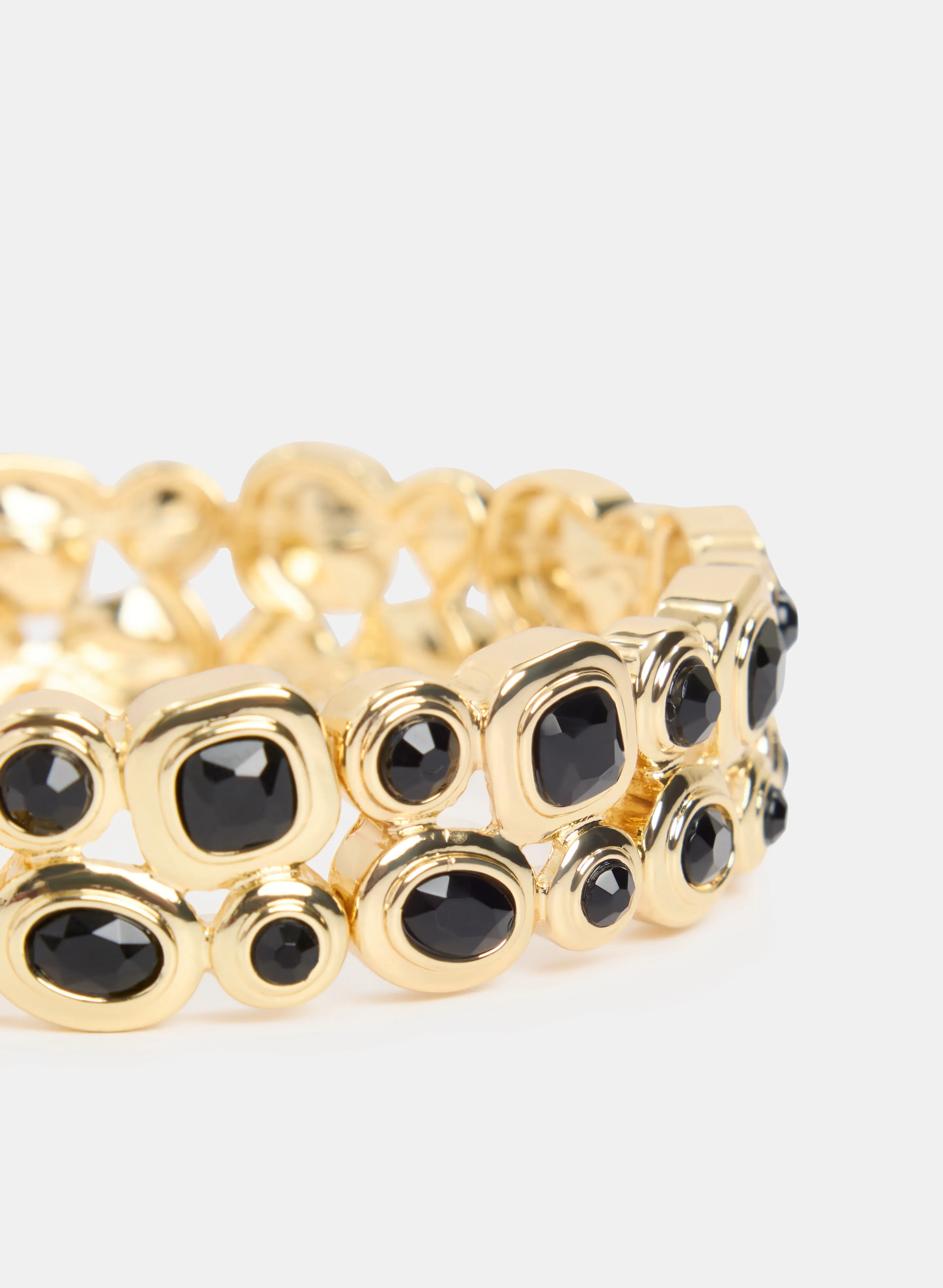 Mixed Stone Shape Bracelet - Plus sold by Laura product image thumbnail 2