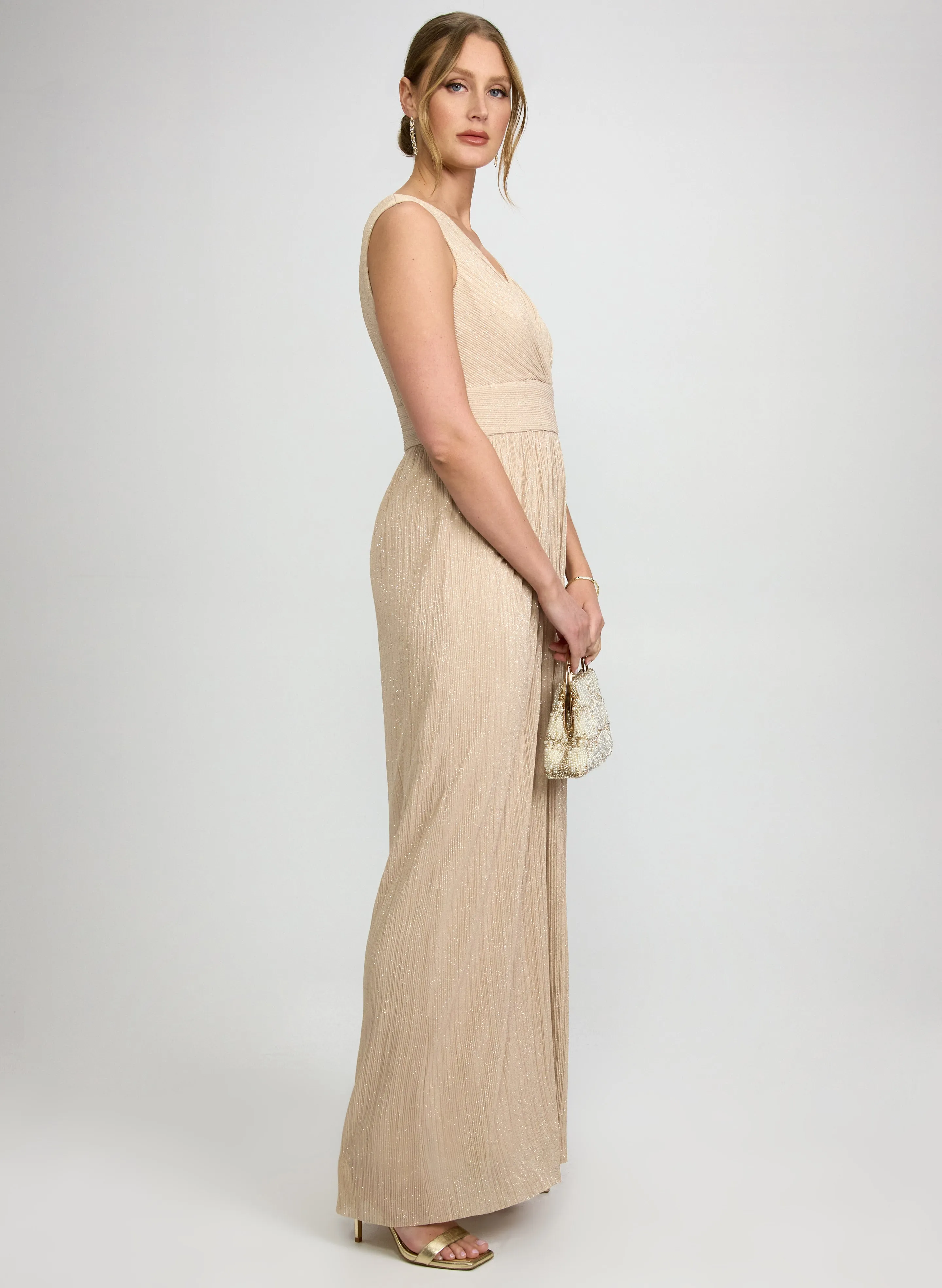 Glitter Dress & Chiffon Jacket Set sold by Laura product image thumbnail 2