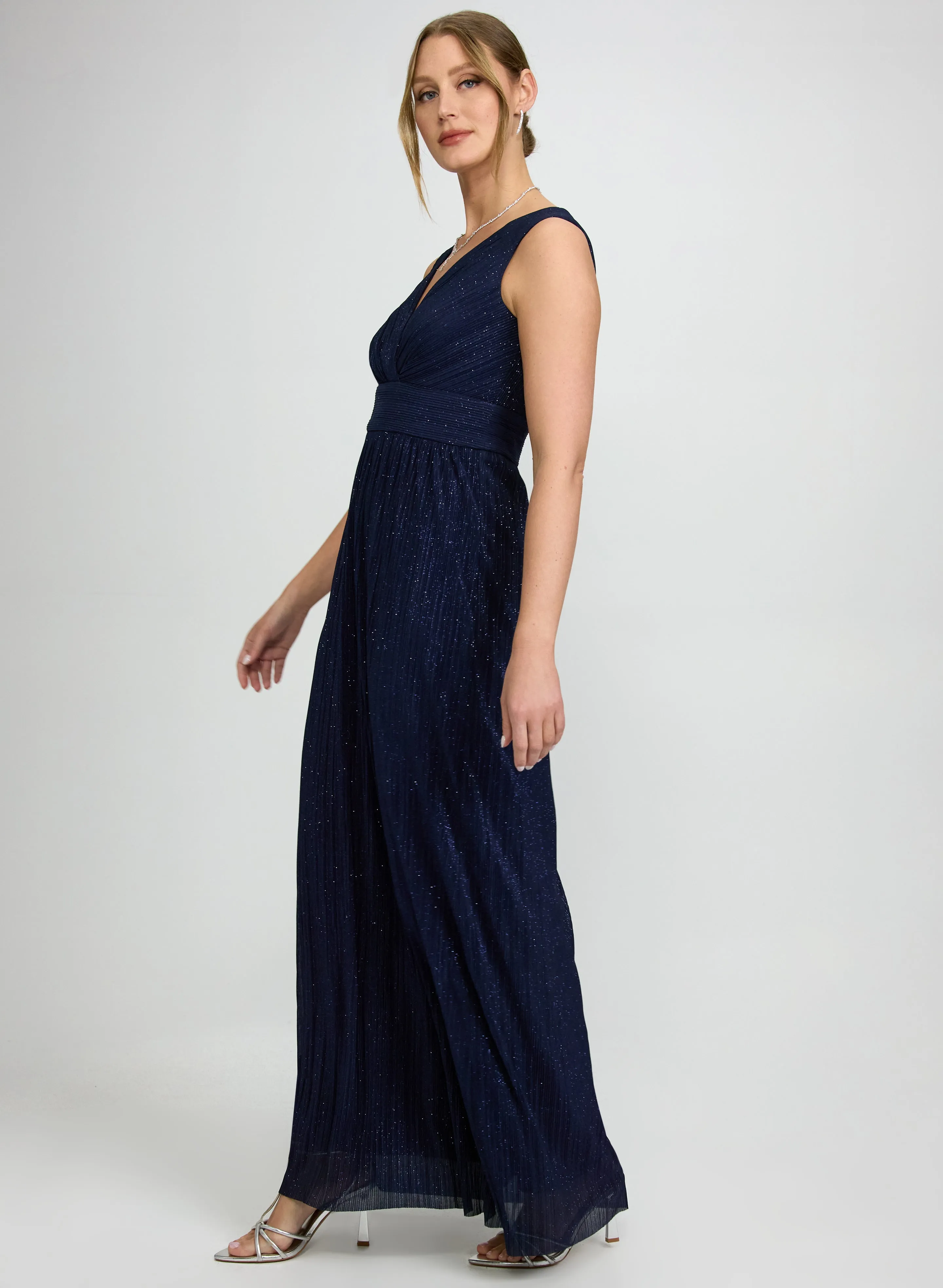 Glitter Dress & Chiffon Jacket Set sold by Laura product image thumbnail 2