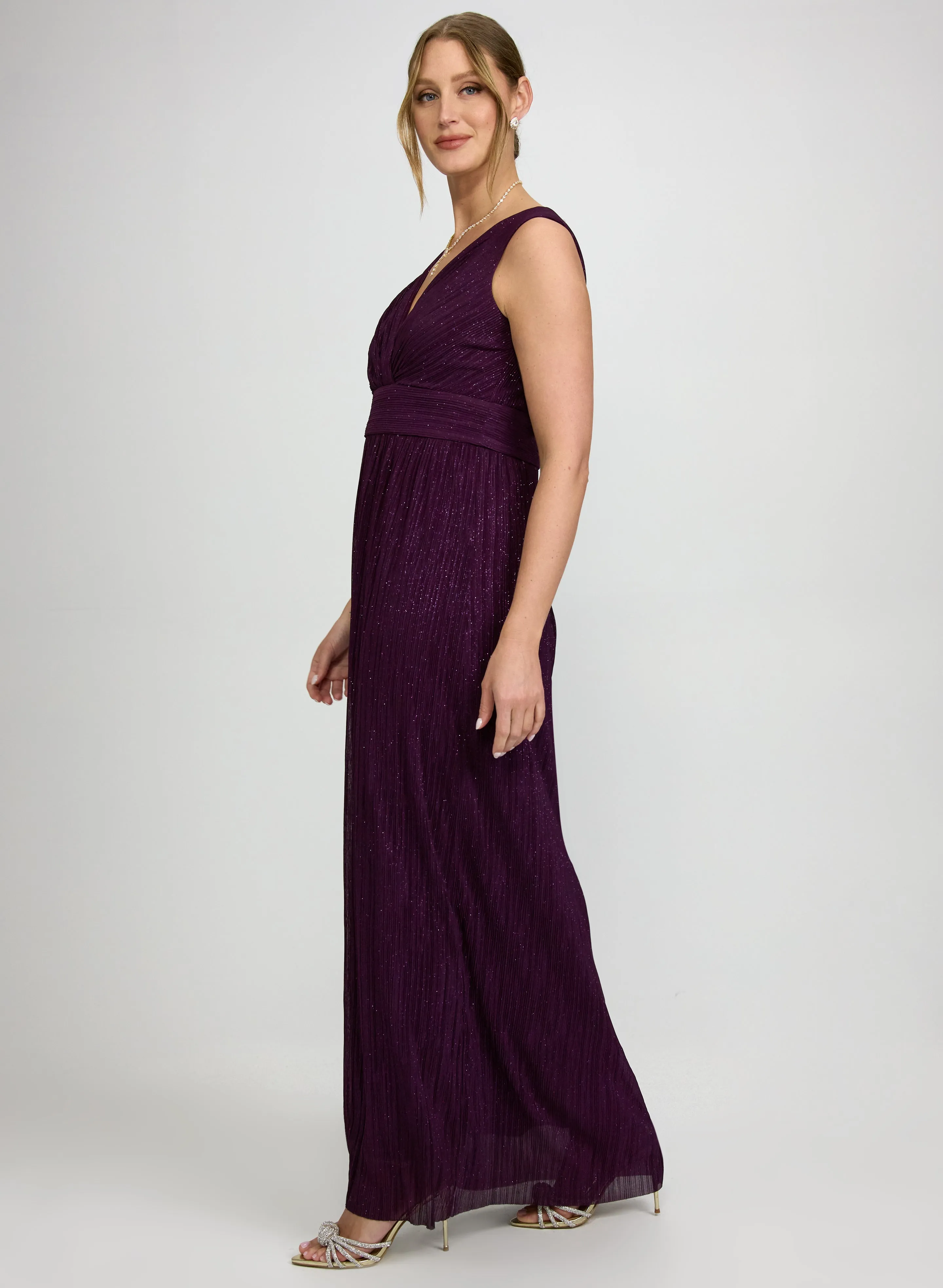 Glitter Dress & Chiffon Jacket Set sold by Laura product image thumbnail 2