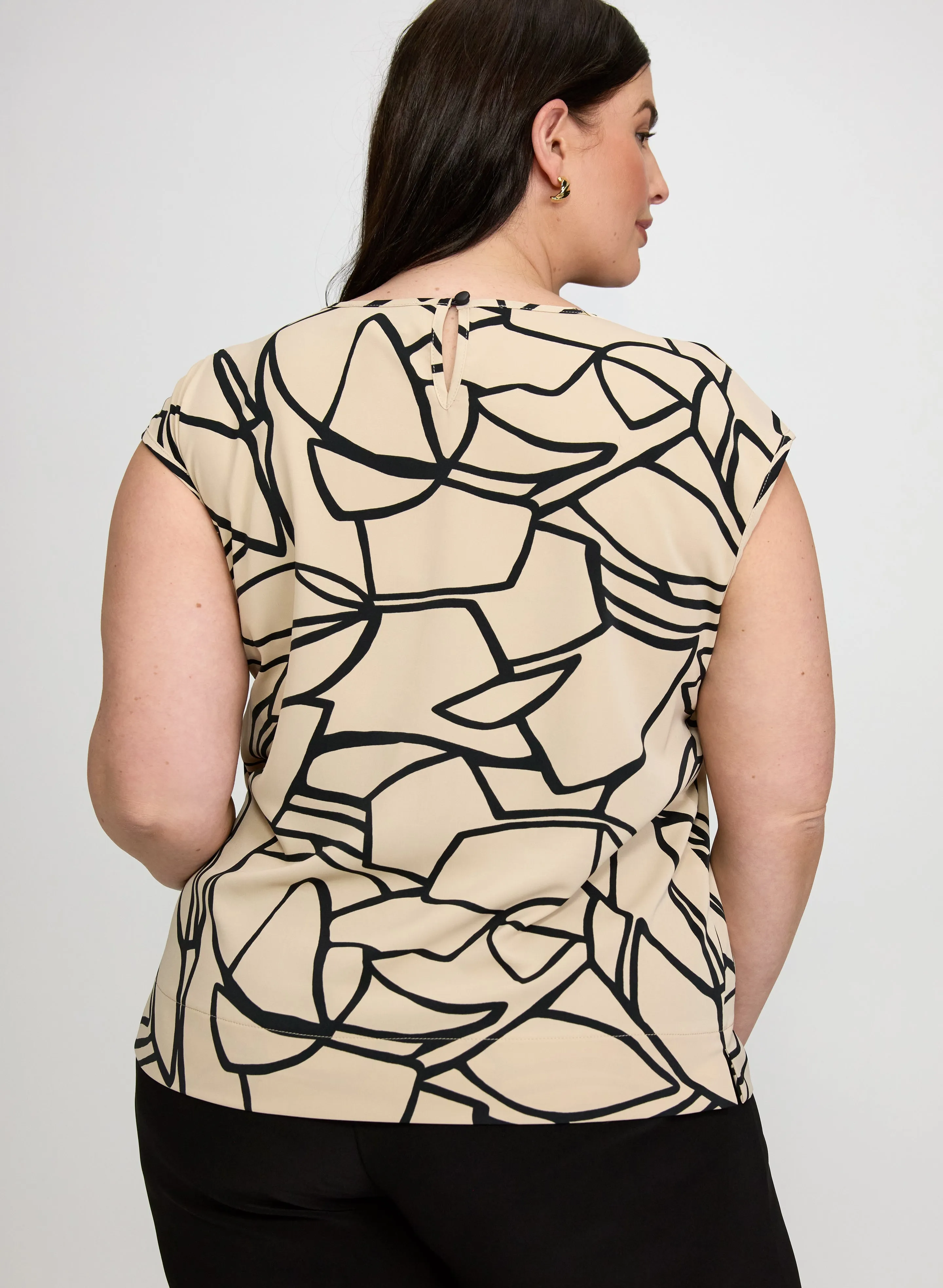 Joseph Ribkoff - Geometric Print Blouse sold by Laura product image thumbnail 3