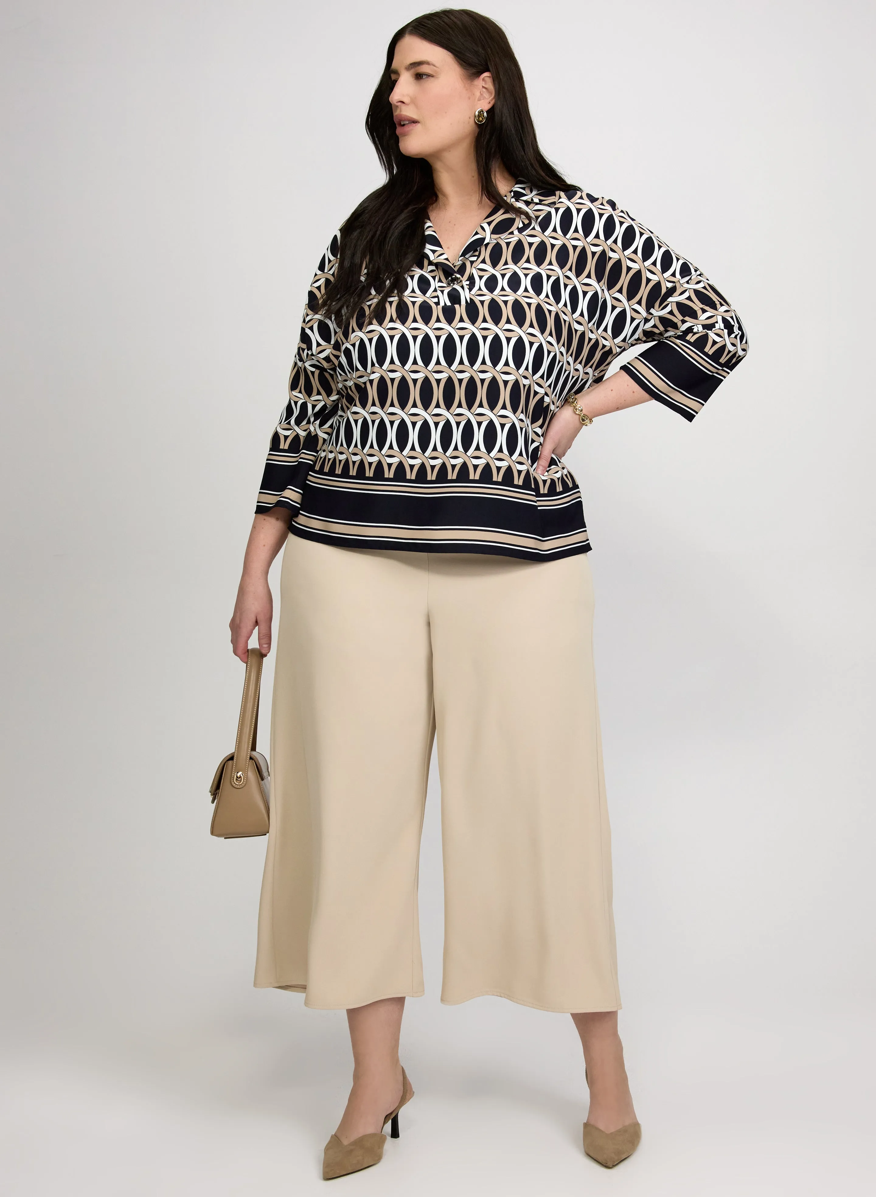 Joseph Ribkoff - Geometric Print Blouse sold by Laura product image thumbnail 3