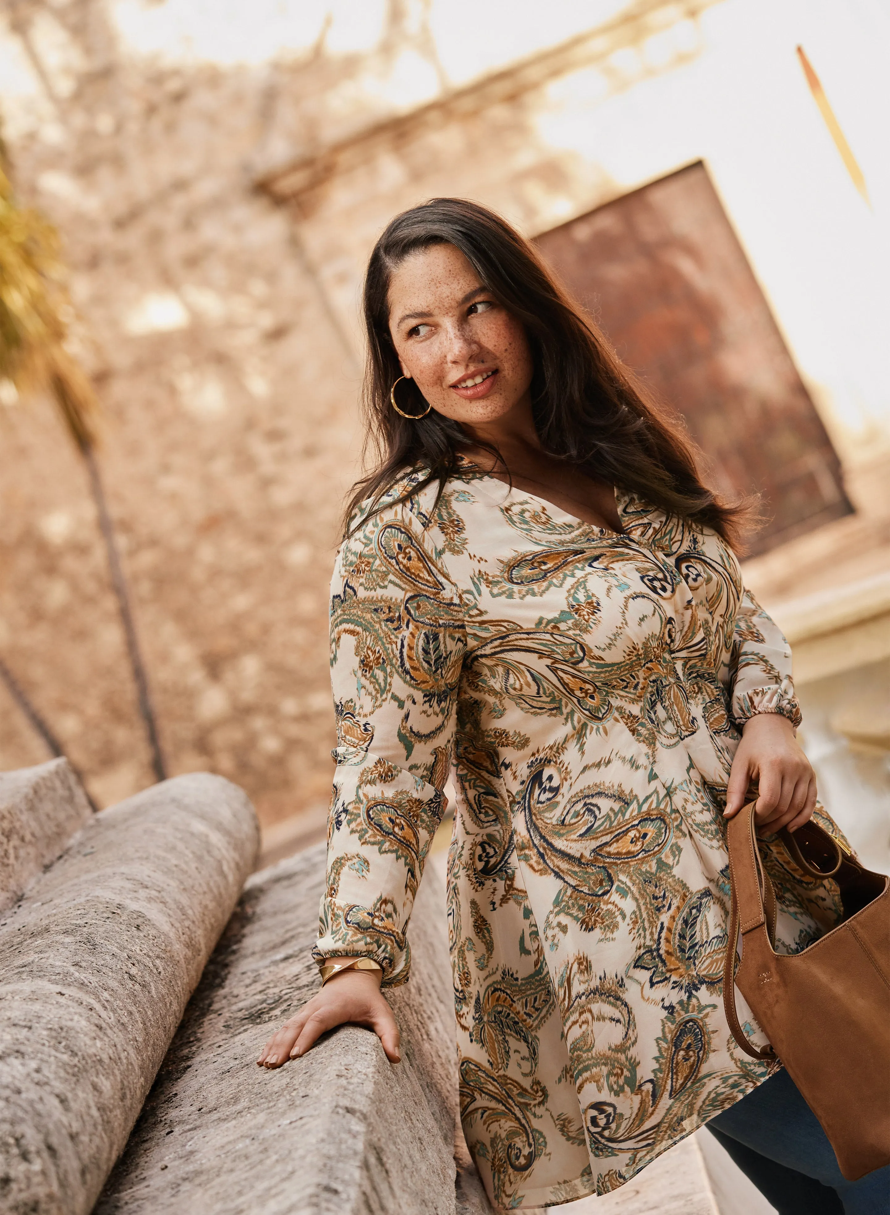 Paisley Long Sleeve Blouse sold by Laura product image thumbnail 2
