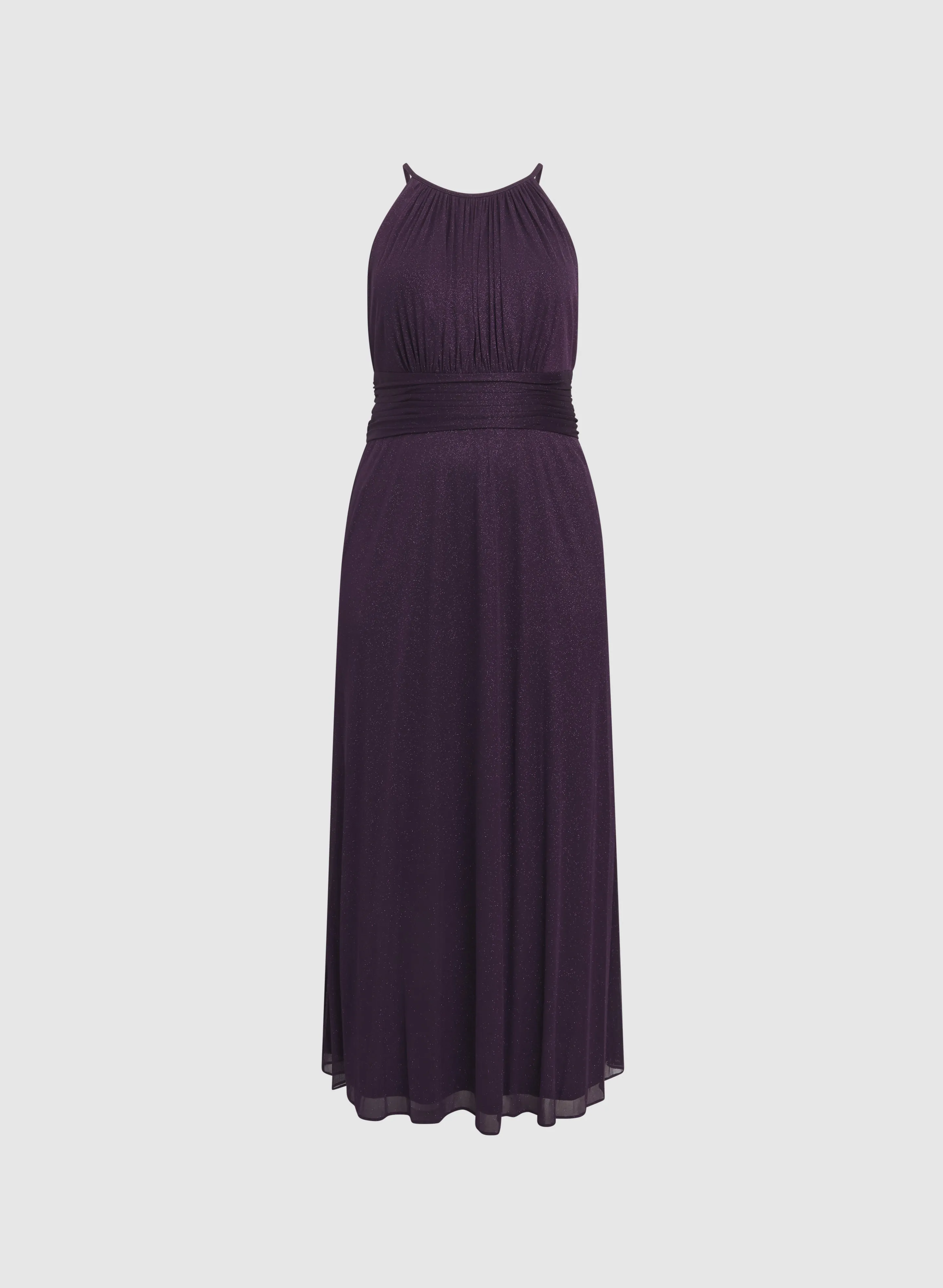 Glitter Halter Neck Dress sold by Laura product image thumbnail 5