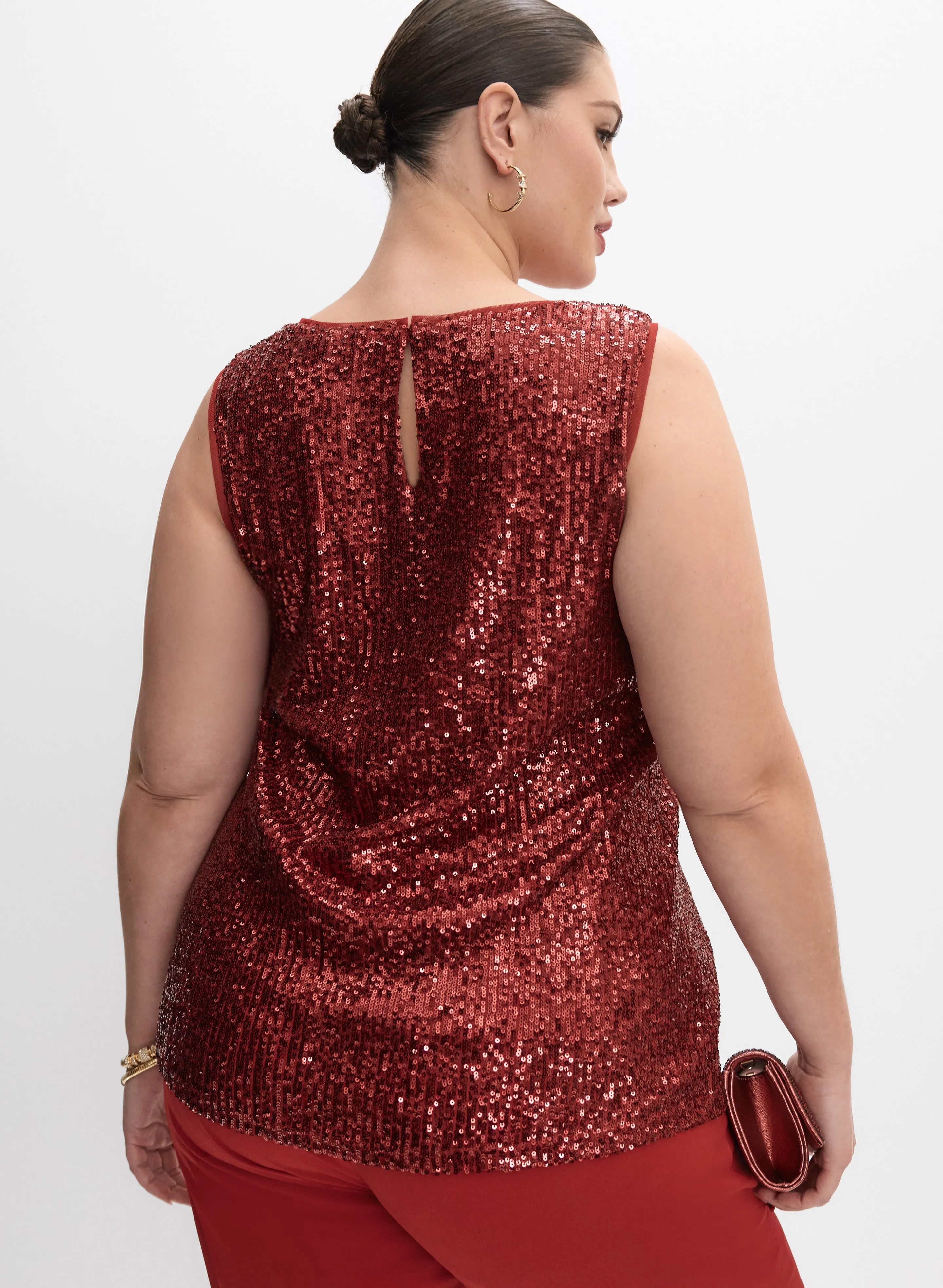 Melanie Lyne - Sequin Embellished Top sold by Laura product image thumbnail 5