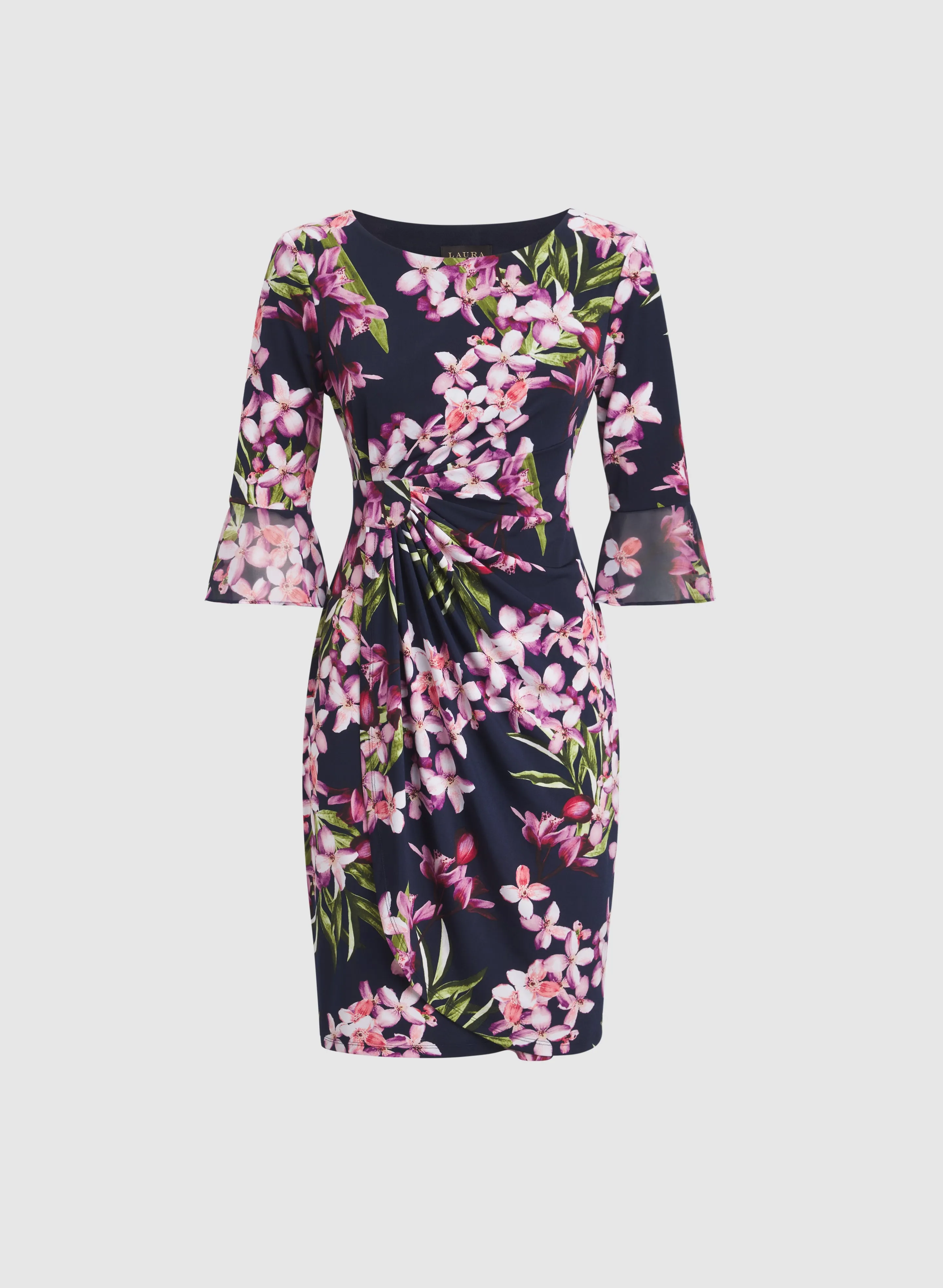 Floral Jersey Dress sold by Laura product image thumbnail 5
