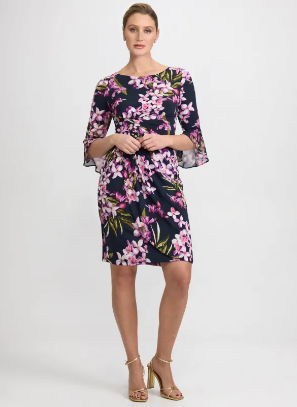 Floral Jersey Dress made by Laura