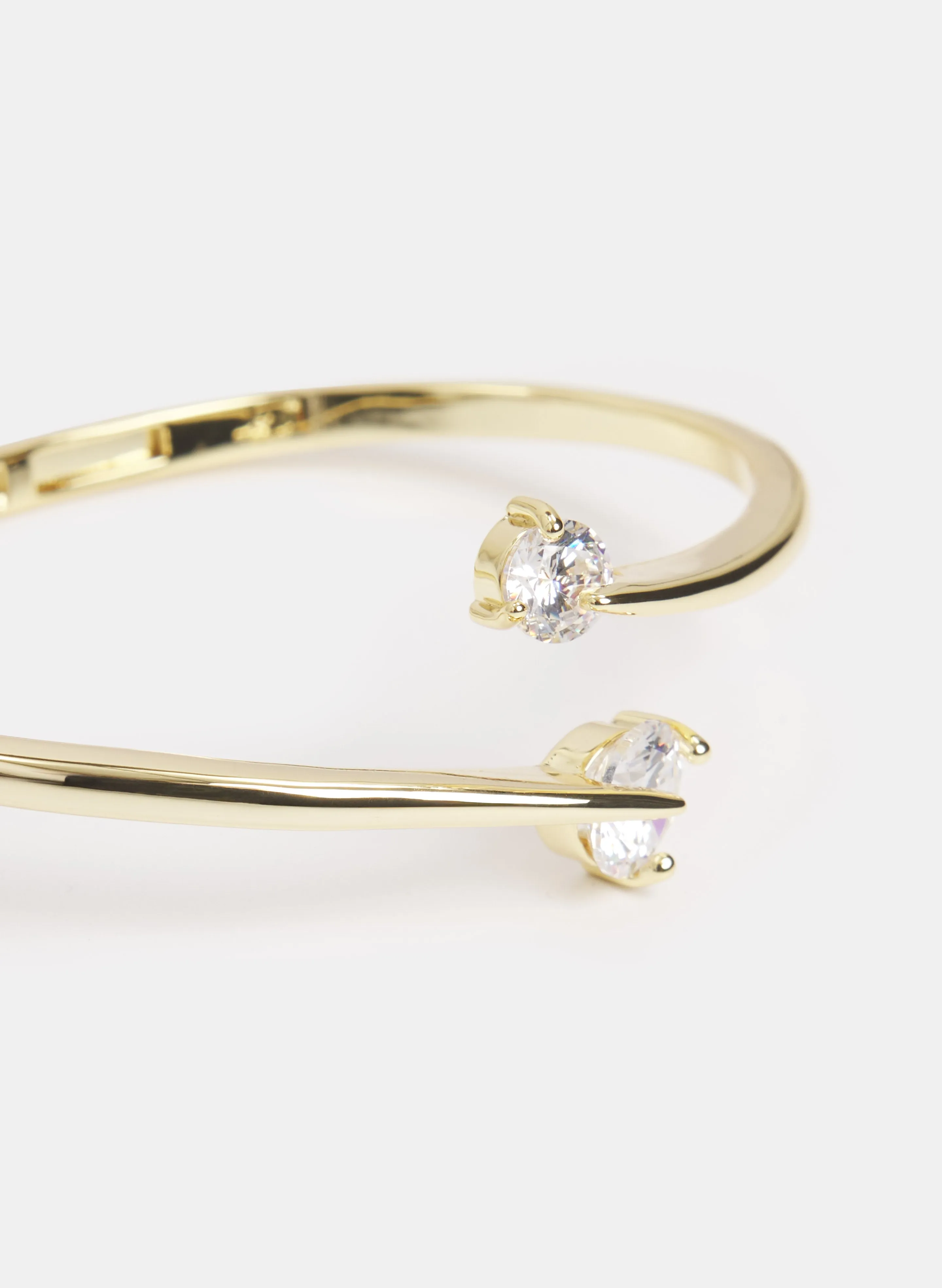 Crystal Tipped Open Bangle sold by Laura product image thumbnail 2