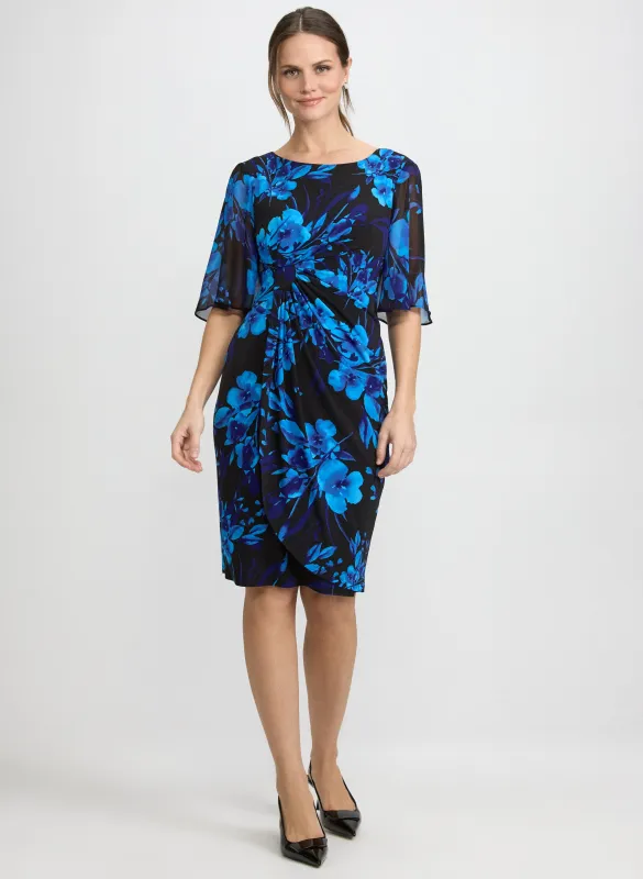 Floral Chiffon Dress made by Laura
