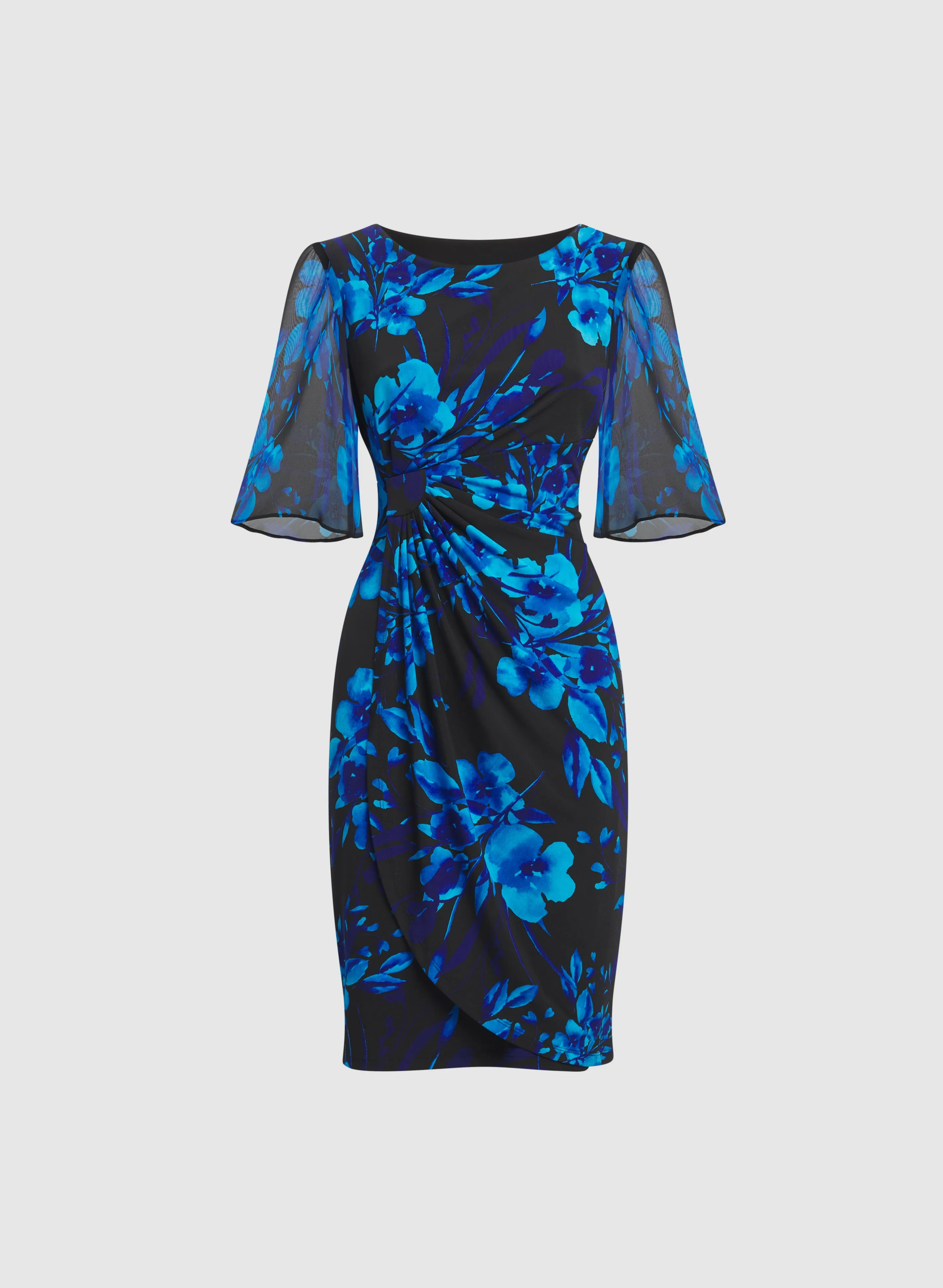 Floral Chiffon Dress sold by Laura product image thumbnail 5