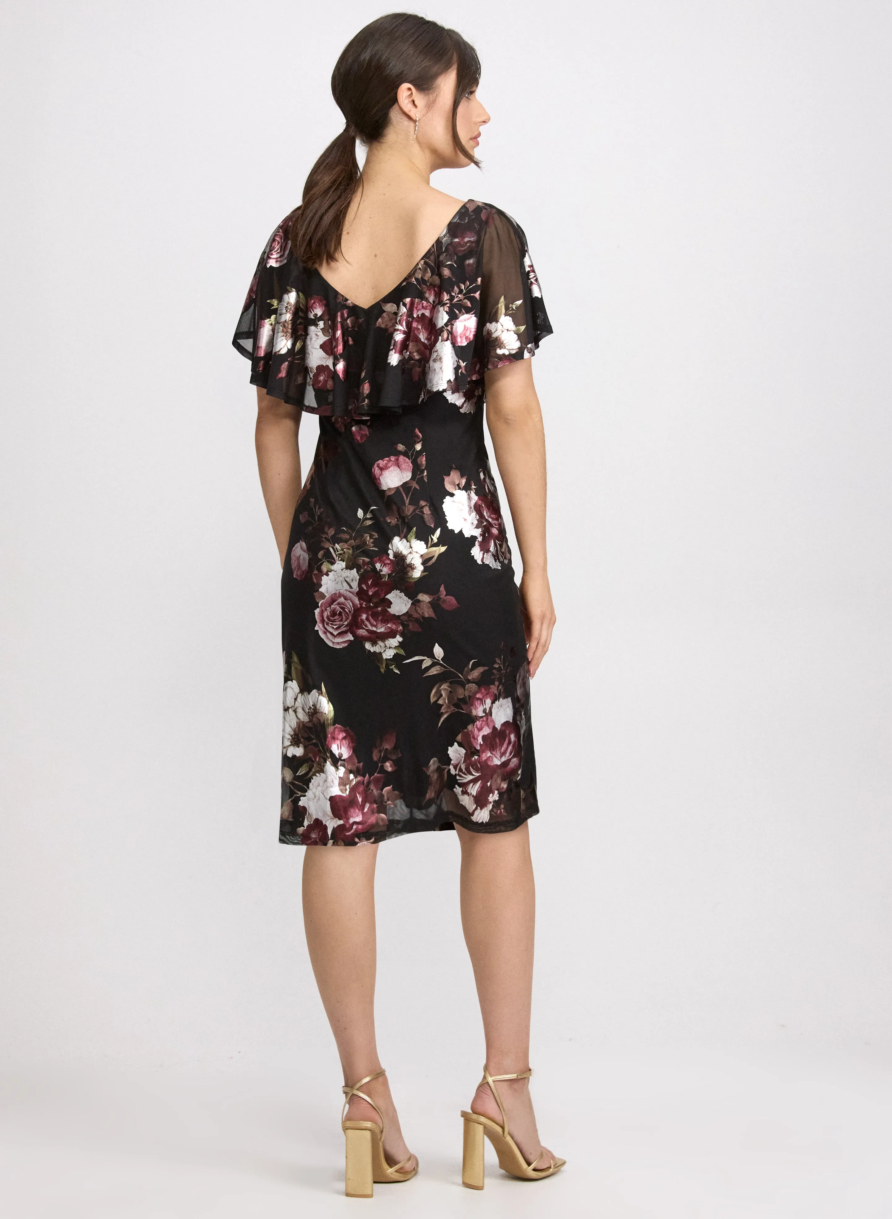 Floral Capelet Dress sold by Laura product image thumbnail 3