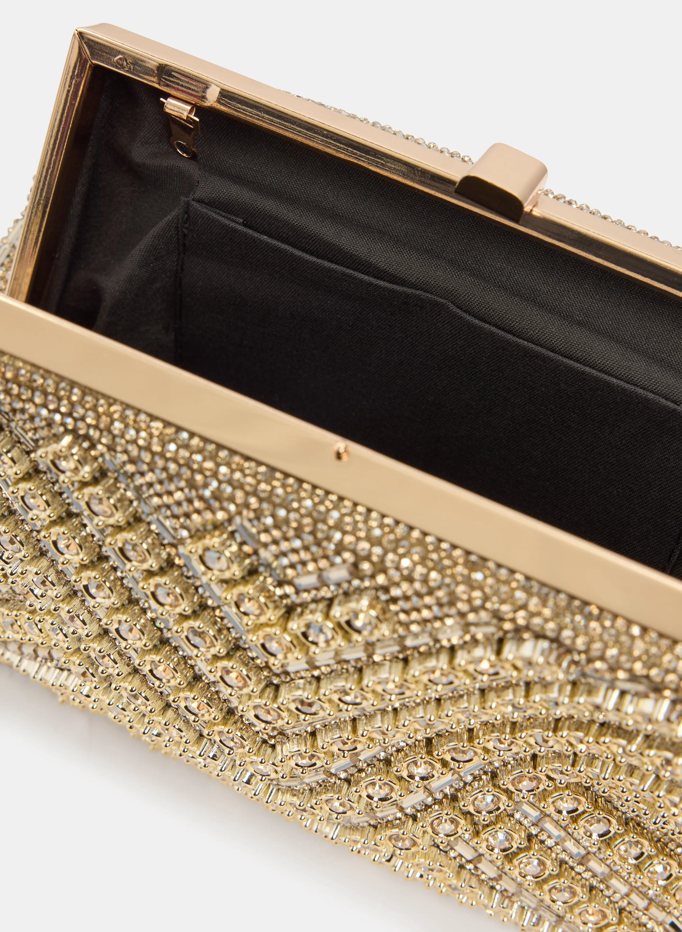 Crystal Baguette Clutch sold by Laura product image thumbnail 4