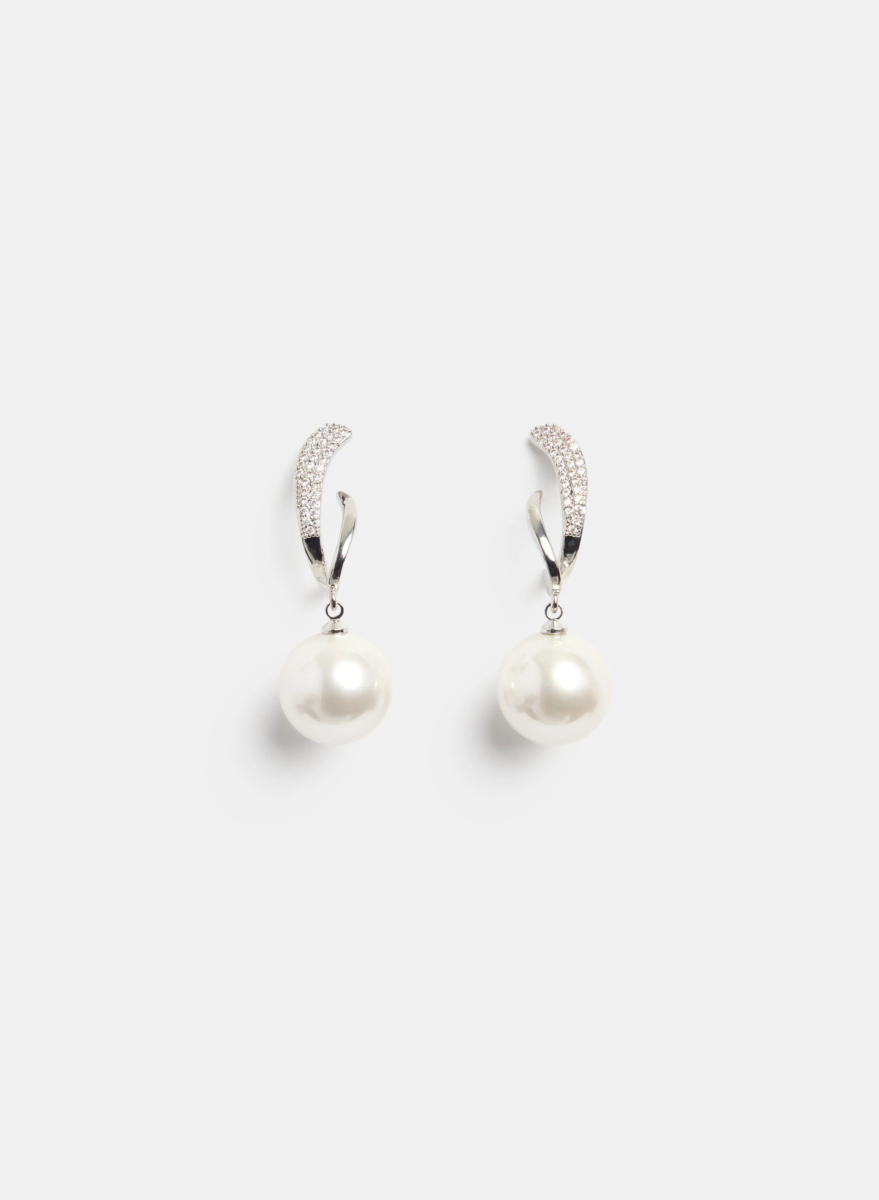 Pearl Drop Earrings sold by Laura