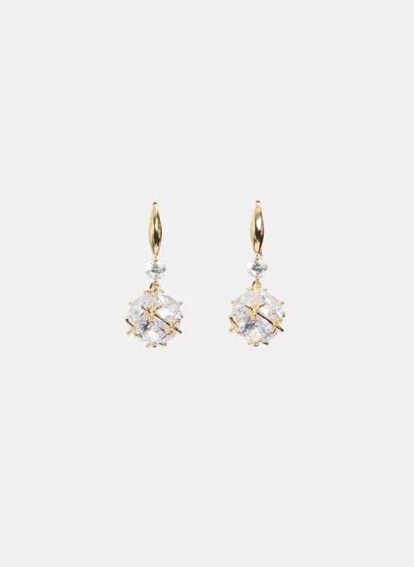 Cubic Zirconia Earrings made by Laura