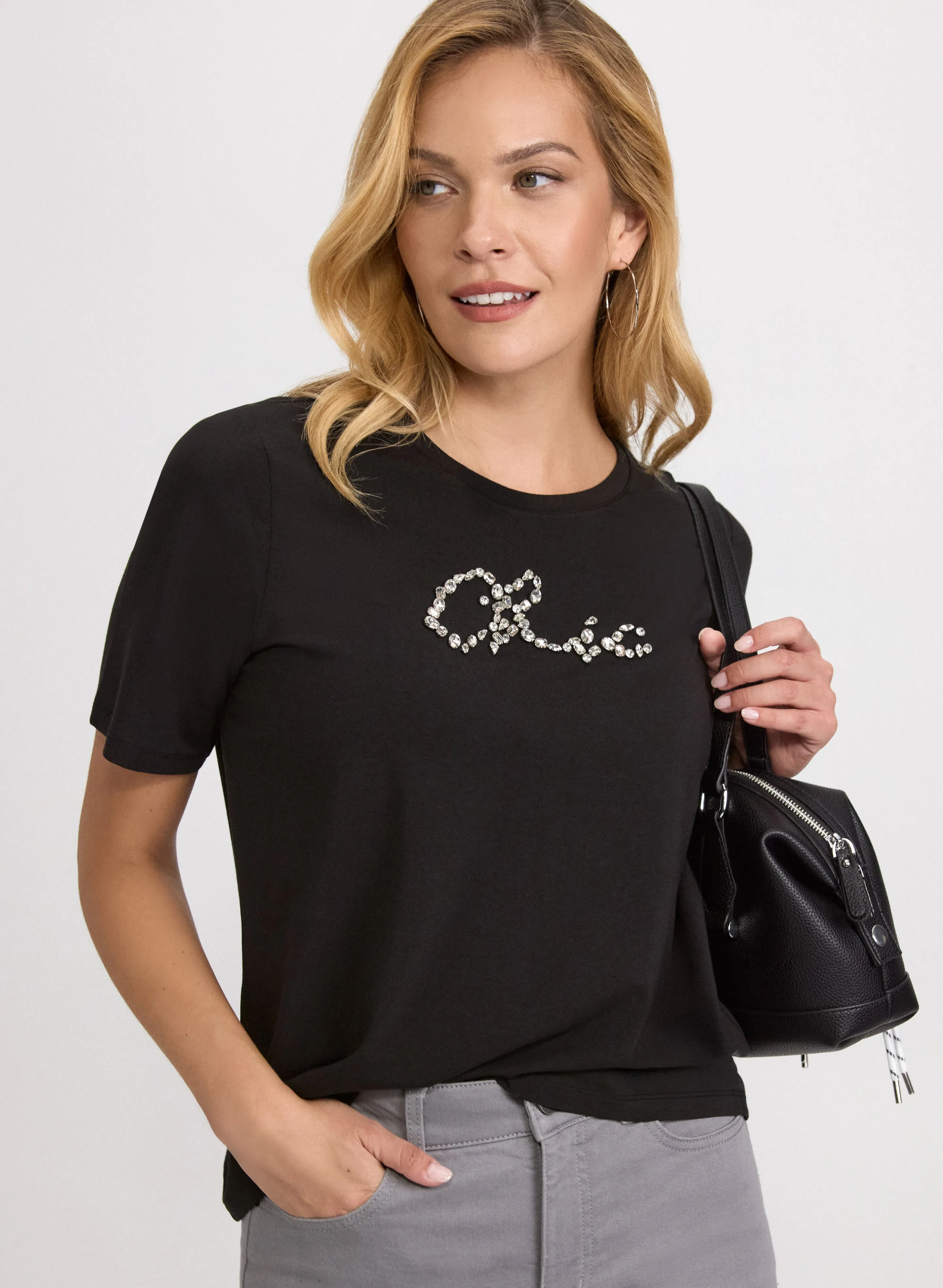 Chic Logo T-Shirt sold by Laura