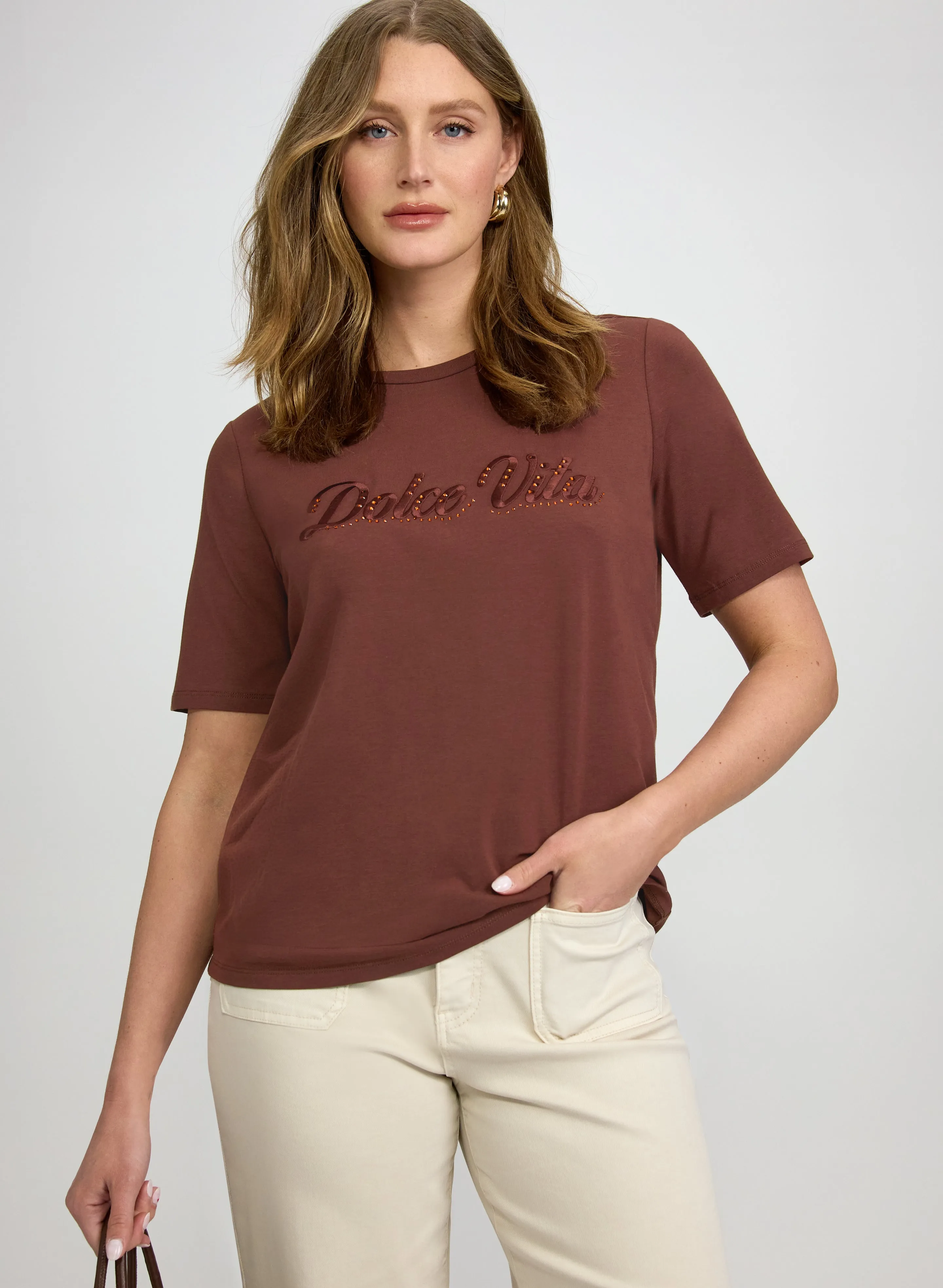 'Dolce Vita' T-Shirt sold by Laura product image thumbnail 5