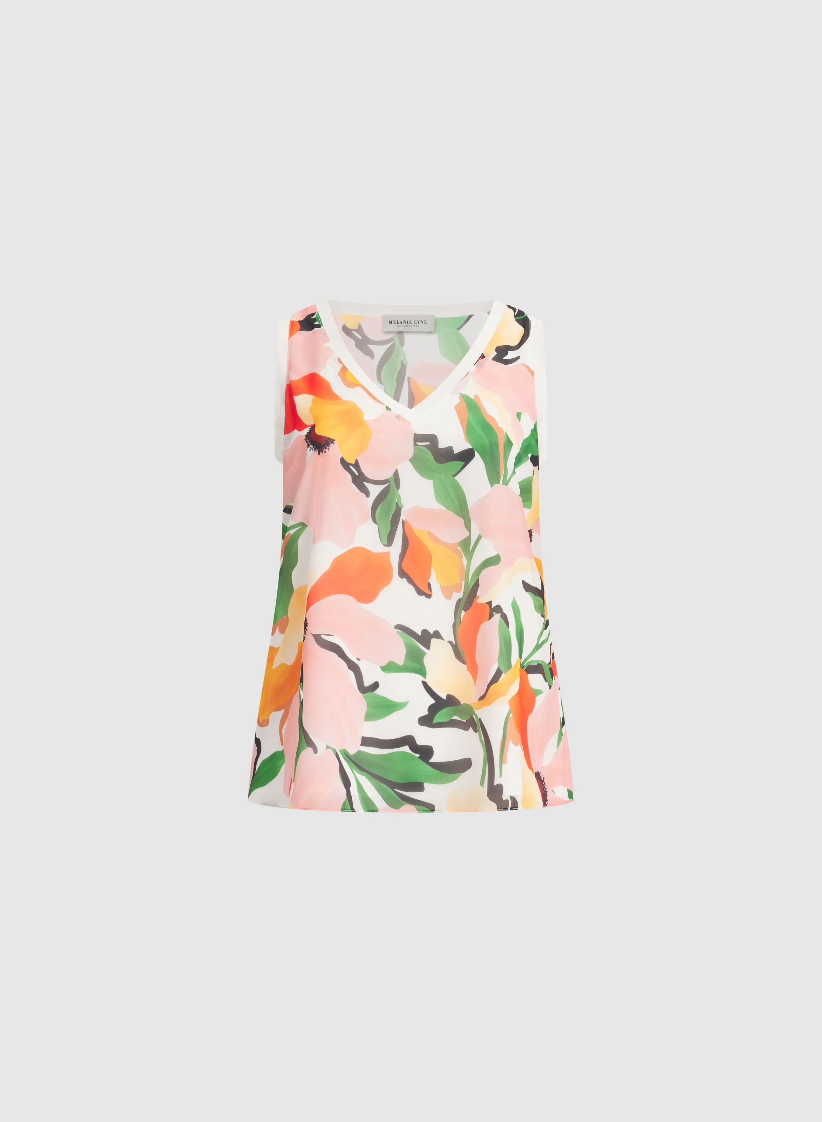 Melanie Lyne - Sleeveless Floral Blouse sold by Laura product image thumbnail 5