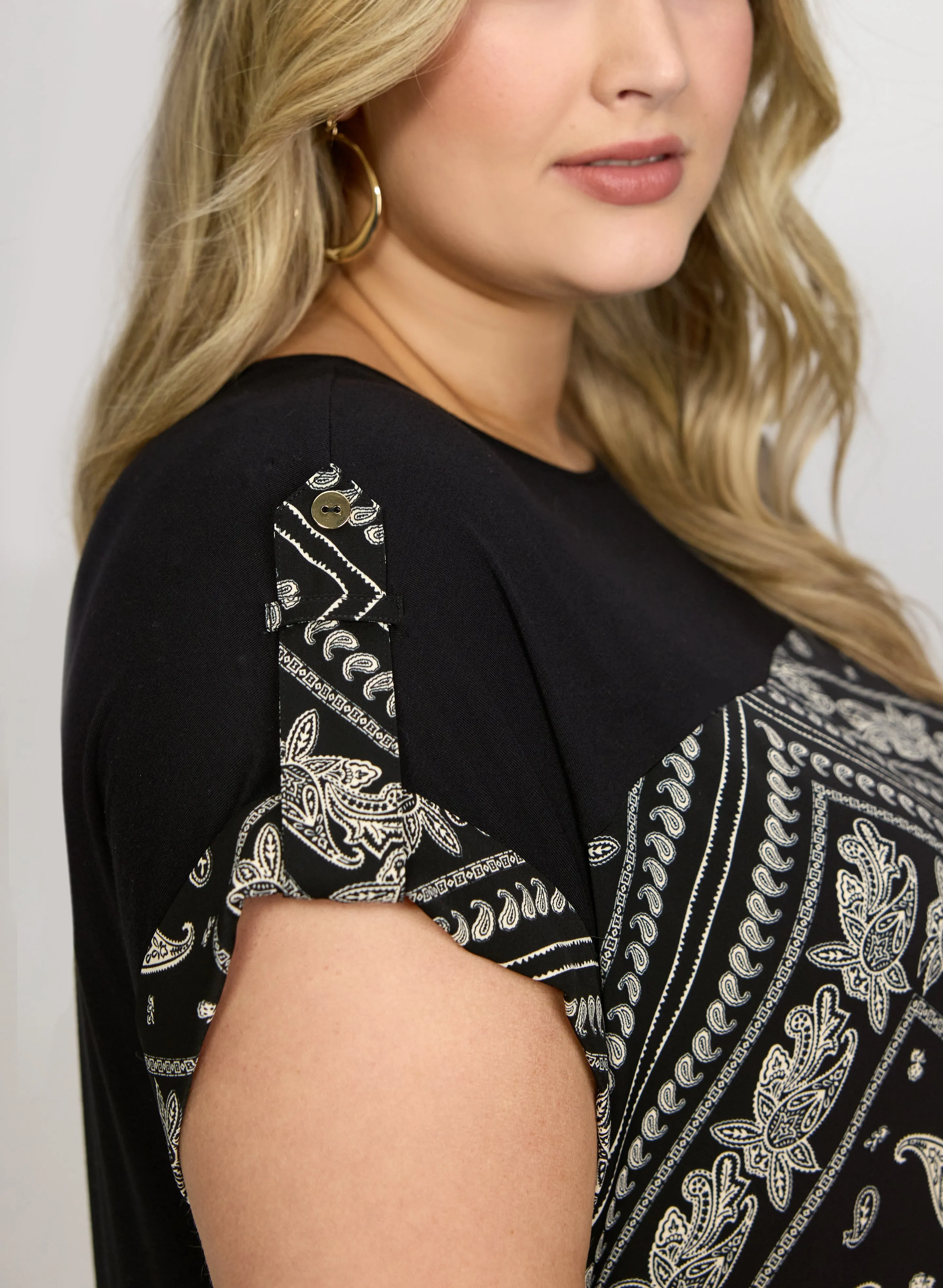 Scarf Print Top sold by Laura product image thumbnail 5