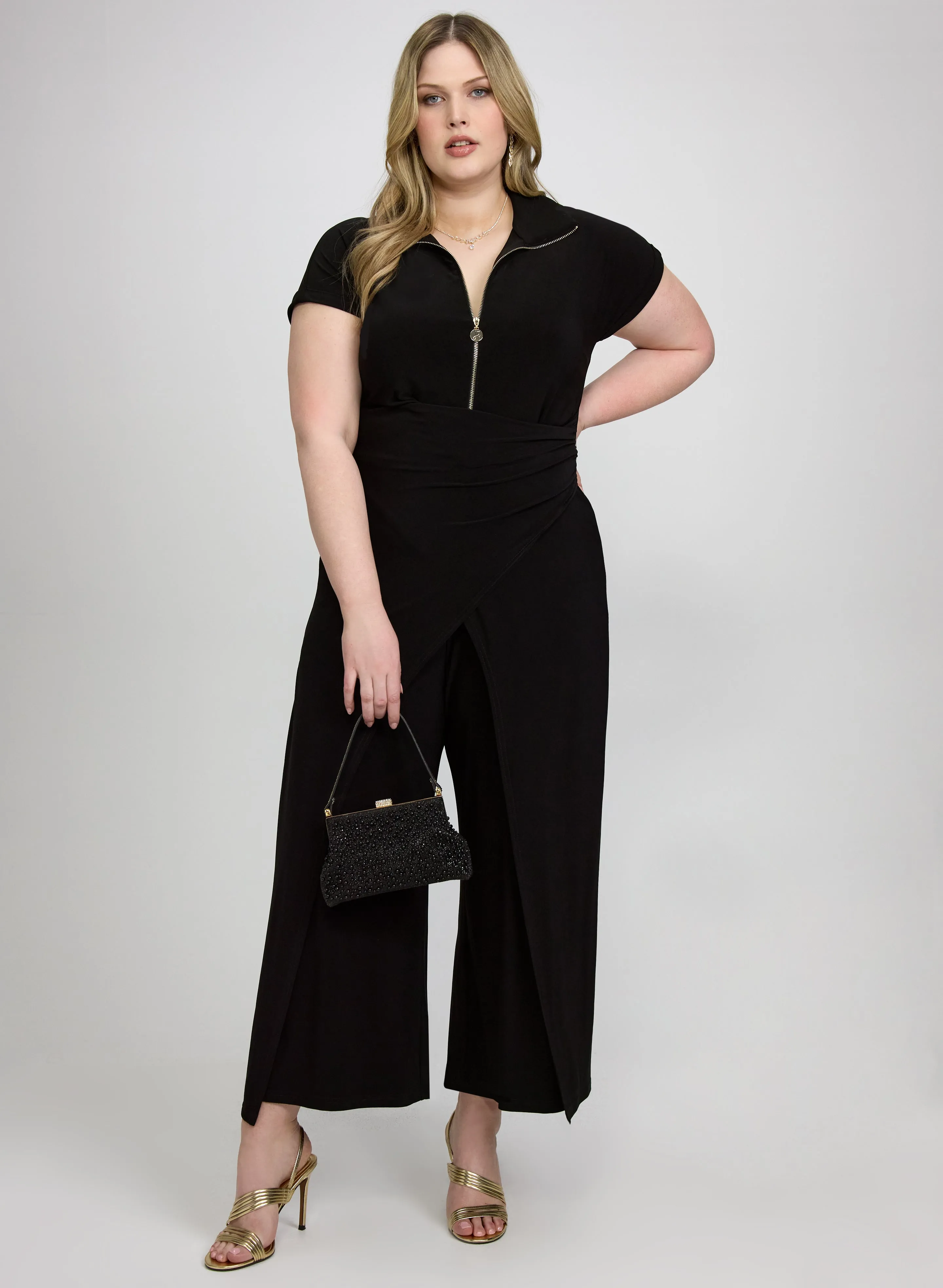 Joseph Ribkoff - Wide-Leg Jumpsuit sold by Laura