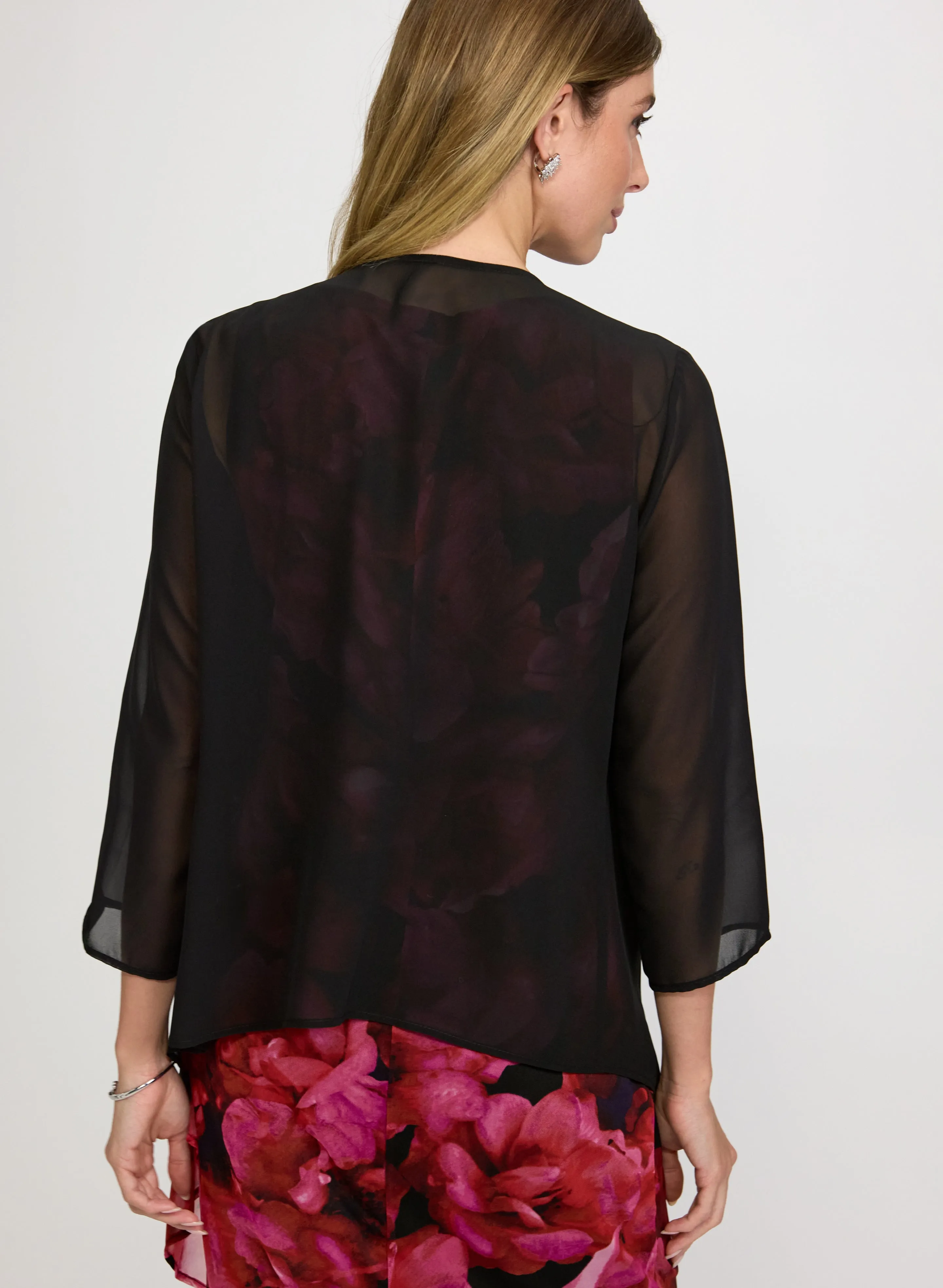 Double-Sided Chiffon Cover-Up sold by Laura product image thumbnail 5